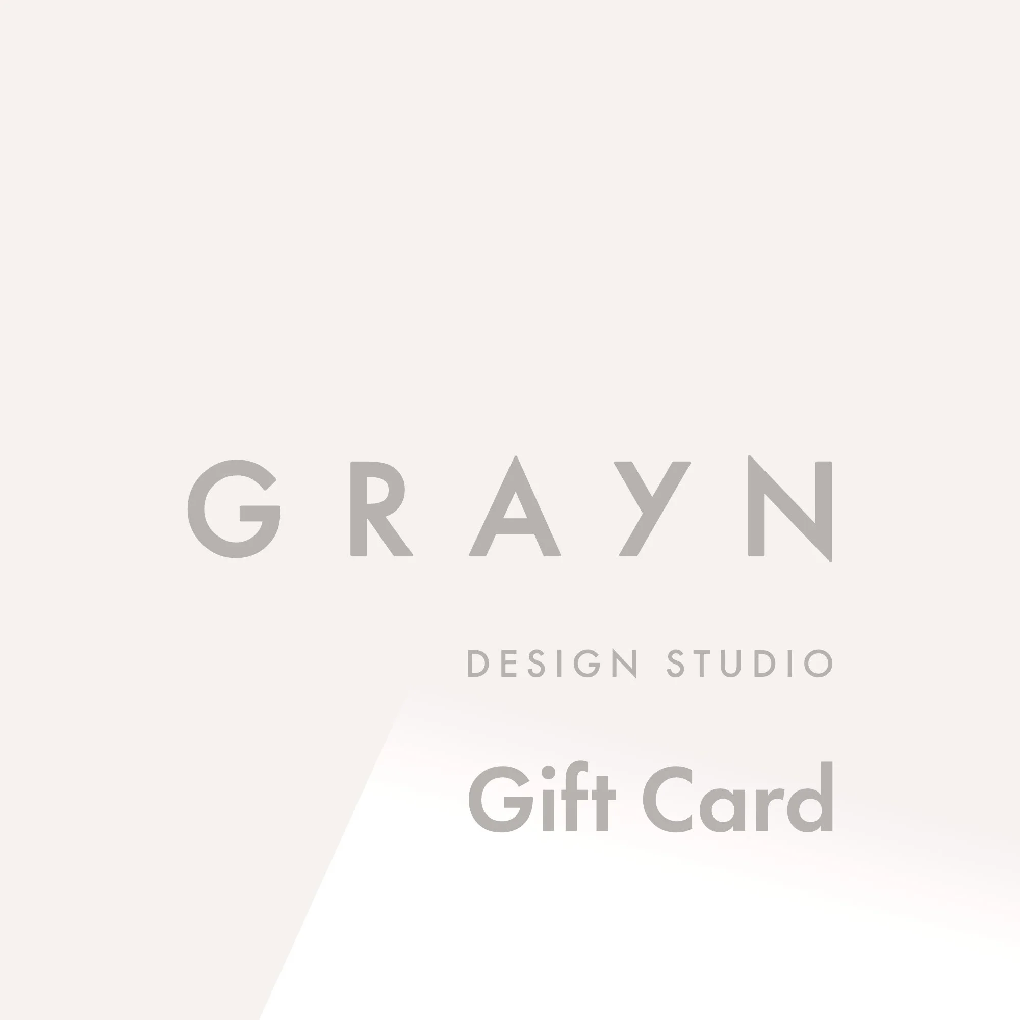 GRAYN Gift Card | € 25-250