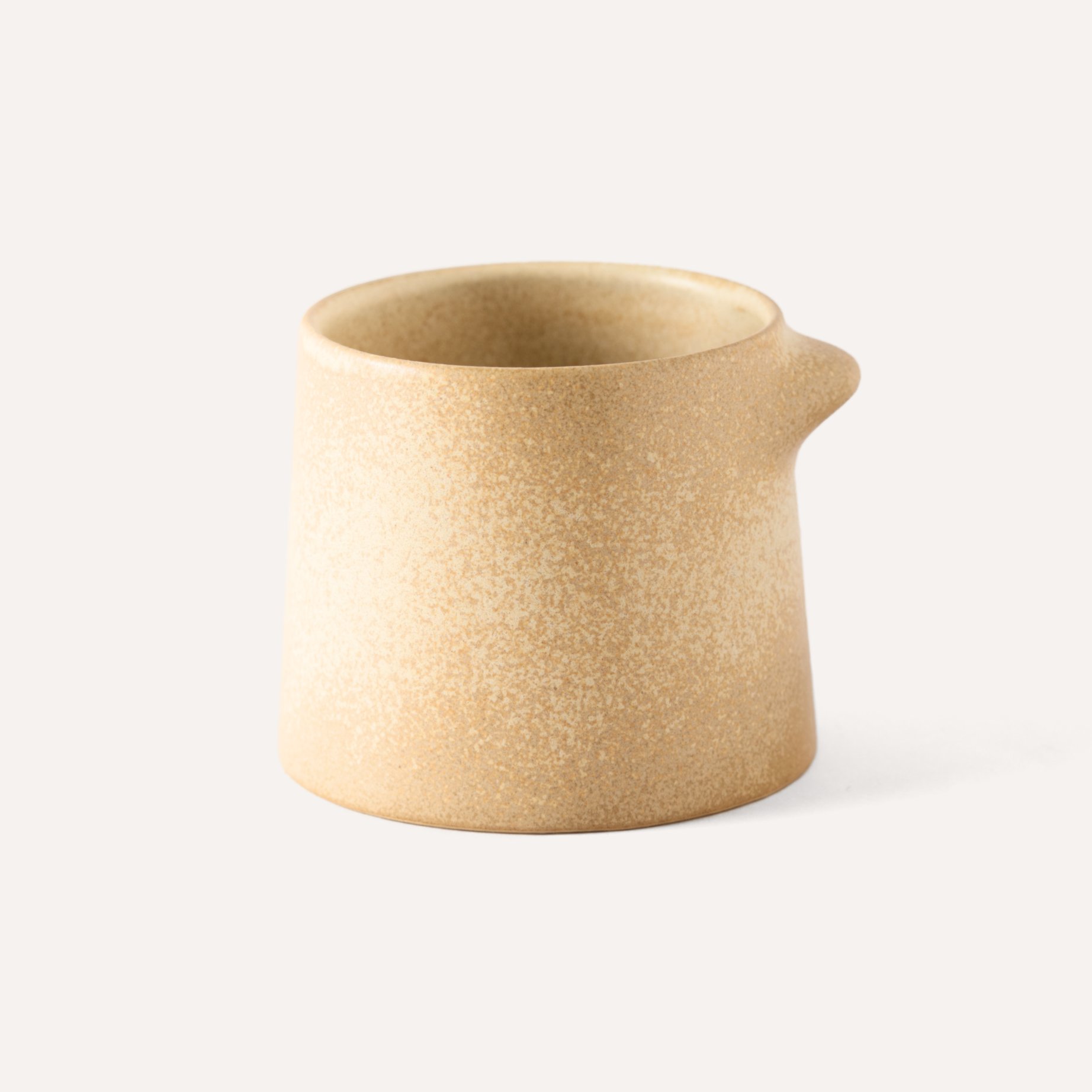 Sprout | Handmade Ceramic Cup - Stone Beige