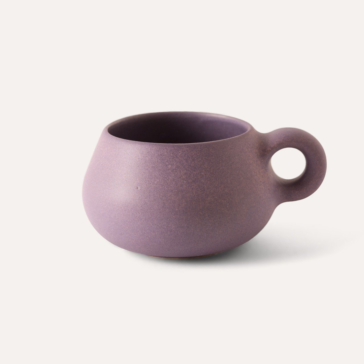 Kamshé | Handmade Ceramic Cup - Berry Purple - 320 ml