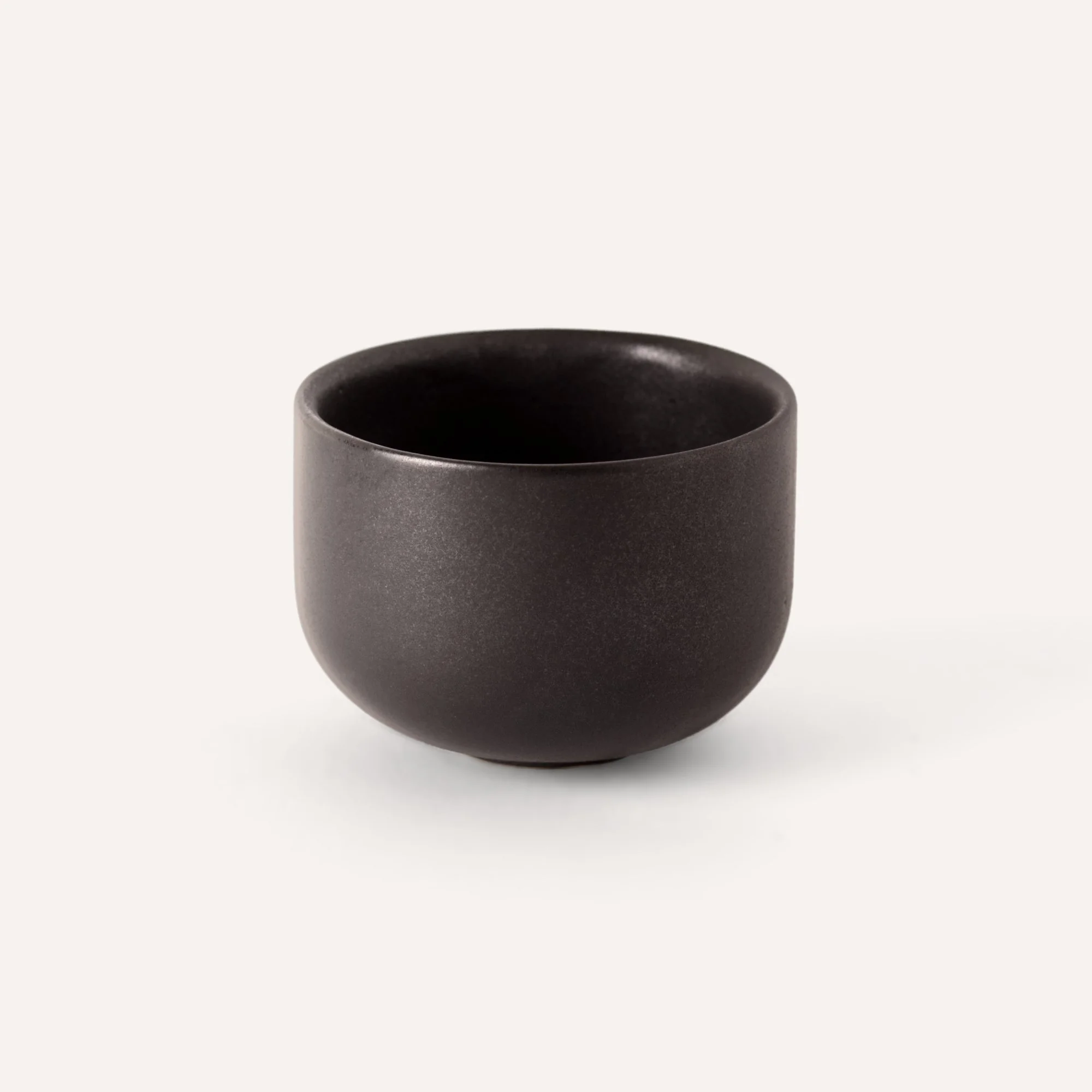 Chirpie the Tea Cup - Anthrazit - Matt Black