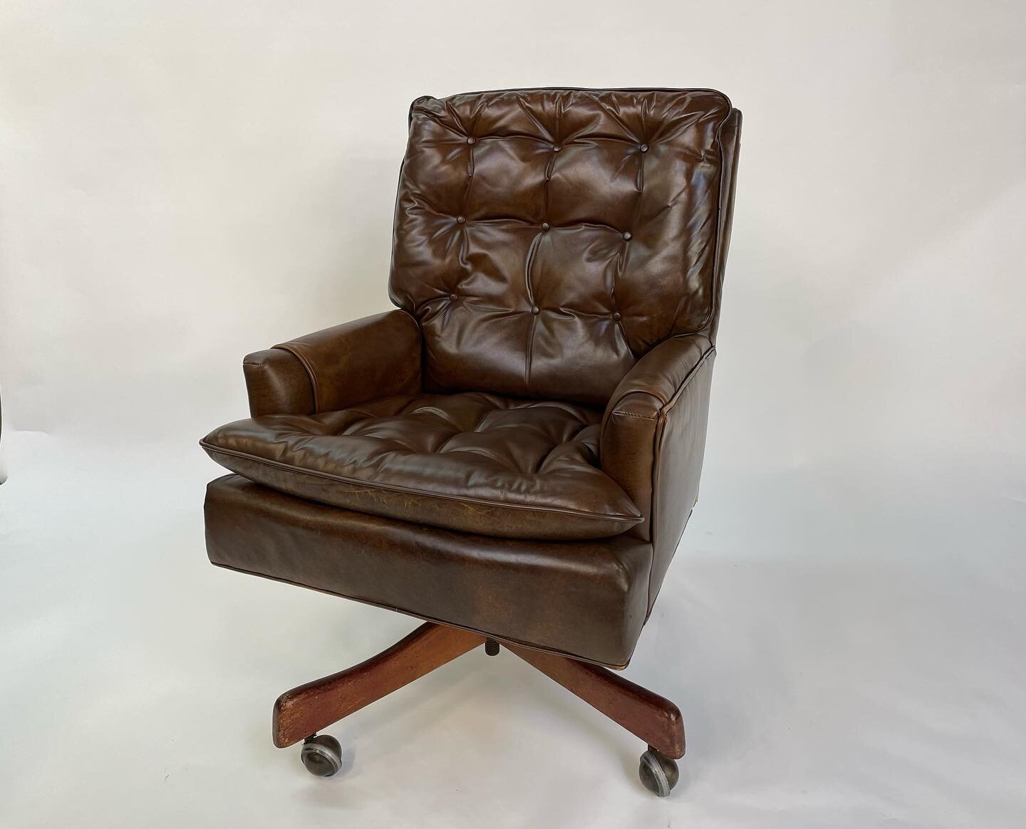 &ldquo;Energy and persistence conquer all things.&rdquo;
~Ben Franklin

This little office chair might not look like much , but its one of our favorite clients most prized pieces of furniture. We have diligently maintained this office chair off and o
