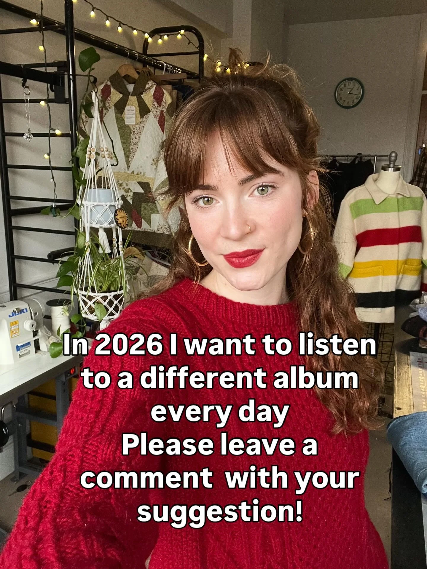 Tell me your favorite no skips album! 🎶
One of my 2026 goals is to listen to a different album everyday that I&rsquo;m in my studio! I&rsquo;m going to need some help compiling a list!! Please leave a comment with a suggestion of an album I should l