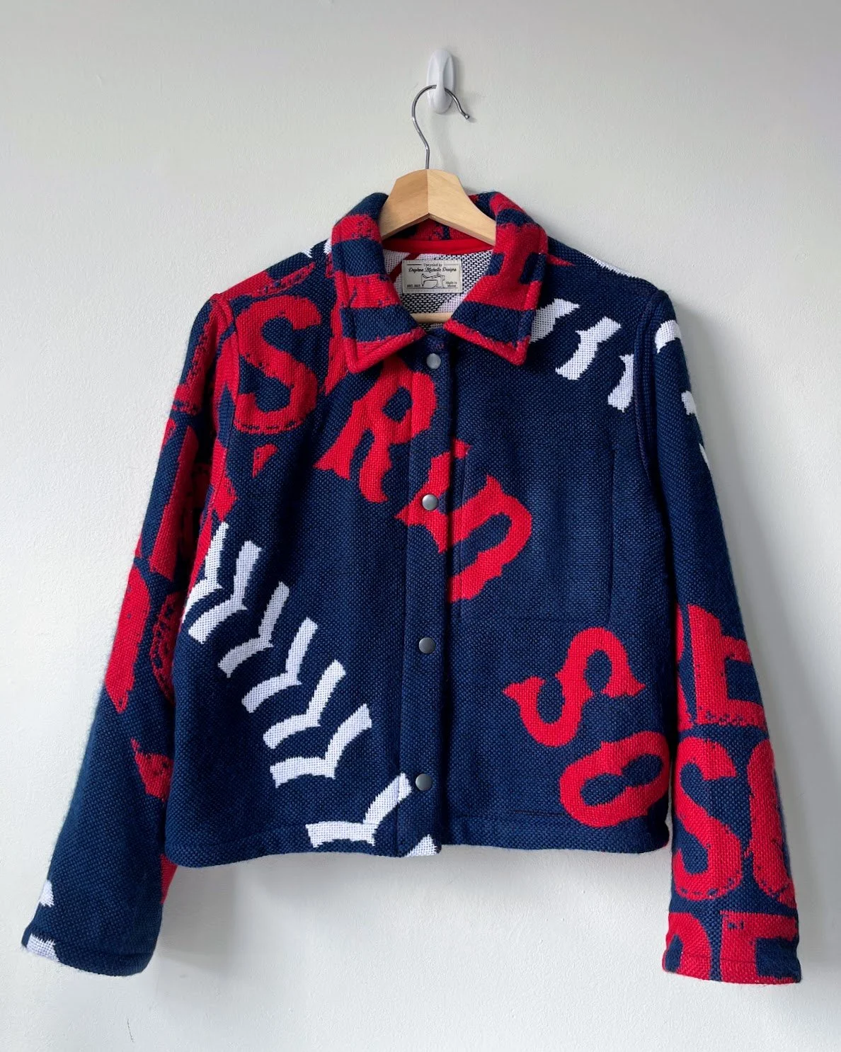 Red Socks Blanket Jacket