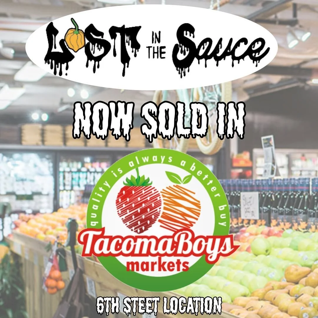 We&rsquo;ve invaded Tacoma Boys Market with flavor! Who&rsquo;s spotted our hot sauce on the shelves? Tag us in a pic and tell us what you&rsquo;re drenching in it first!