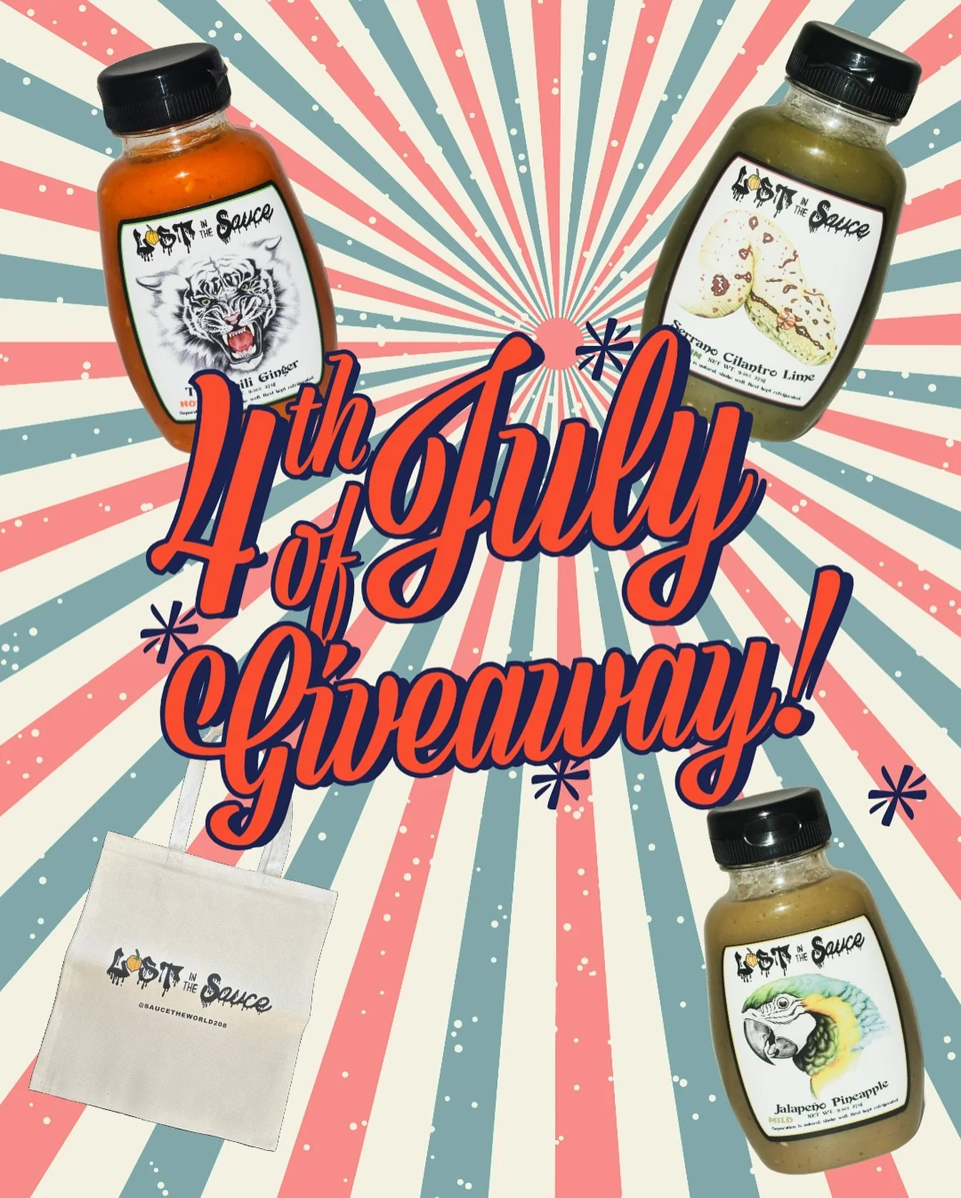 🚨GIVEAWAY ALERT!🚨
Enter for your chance to win a bundle and market tote! How to enter: 
1. Like this post
2. Share this post to your story
3. Tag friends

Giveaway will end at 9 a.m 7/4/25 and will be delivered that day just in time for your aftern