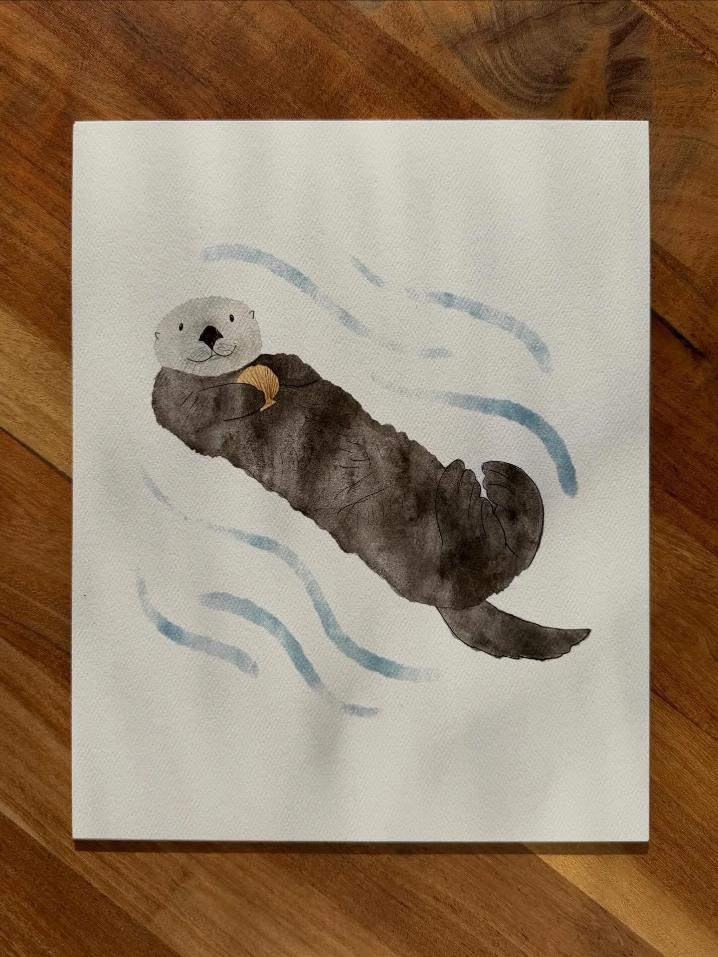 Sea Otter 🐚 a forever favorite! I saw a bunch of these cuties in Morro Bay this weekend. They also represent a remarkable success story. Nearly hunted to extinction for their fur a California state law in introduced 1913 banned hunting and from ther