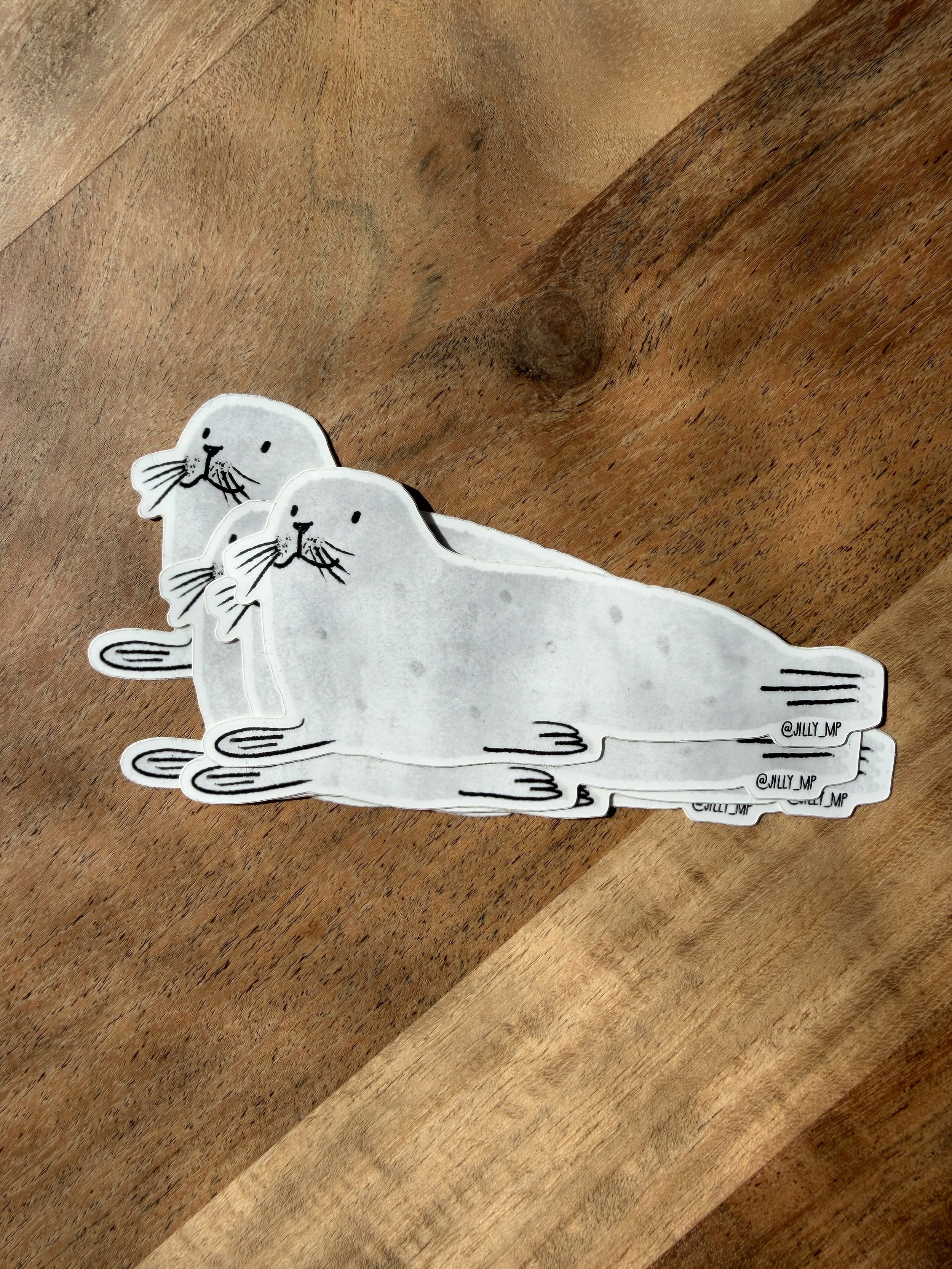 Harbor Seal Sticker