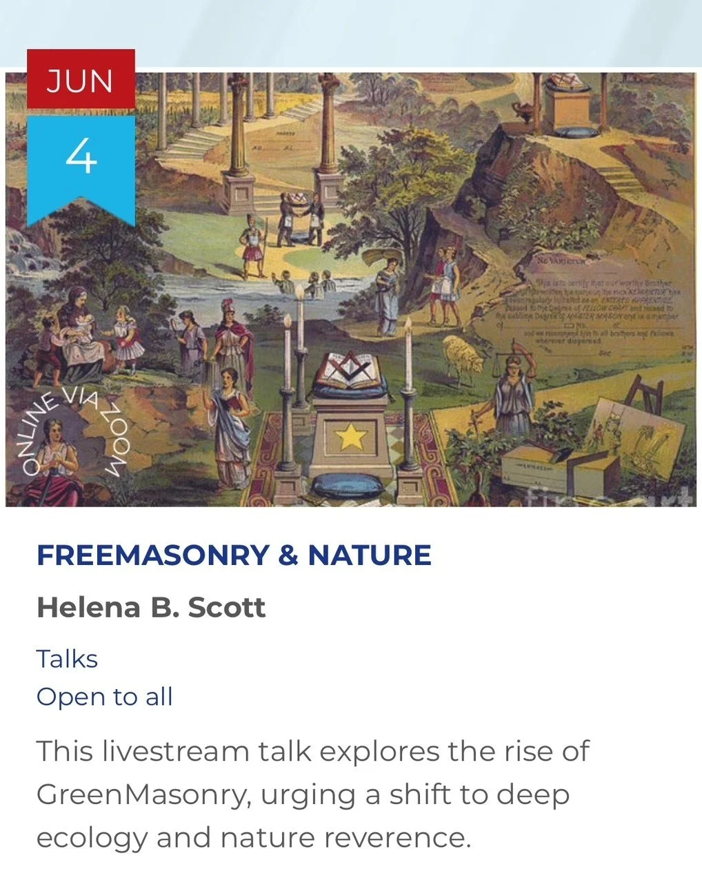Freemasonry and Nature