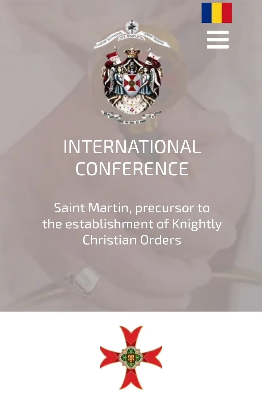 International Conference "Saint Martin, precursor to the establishment of Knightly Christian Orders"