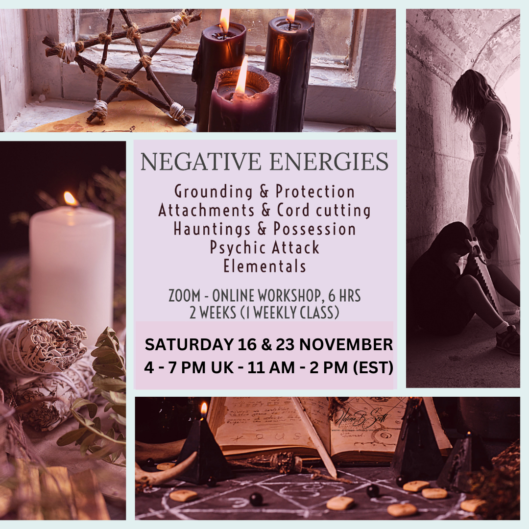 Negative Energies - Online Workshop (2 Weeks)