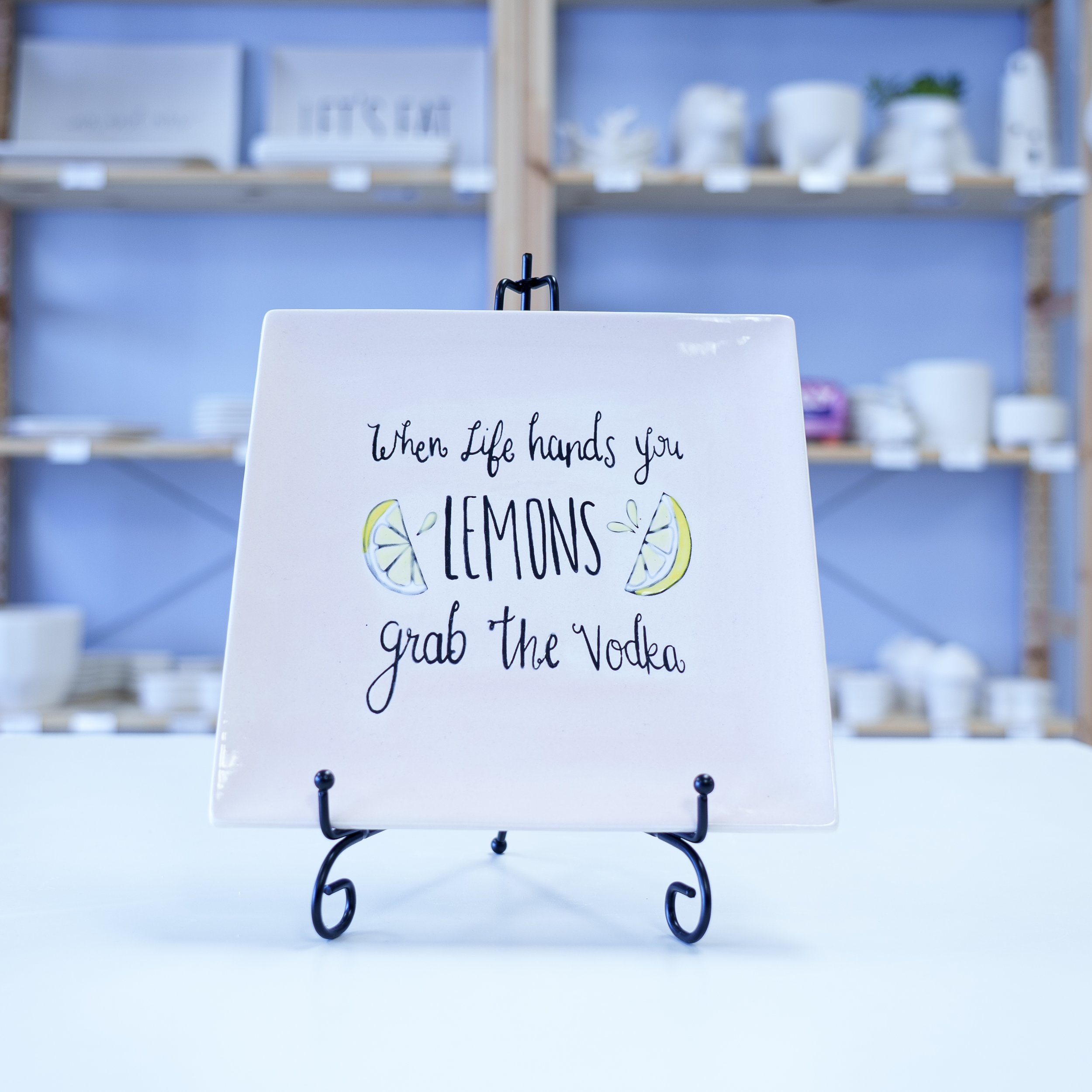 GRAB THE VODKA PLATE