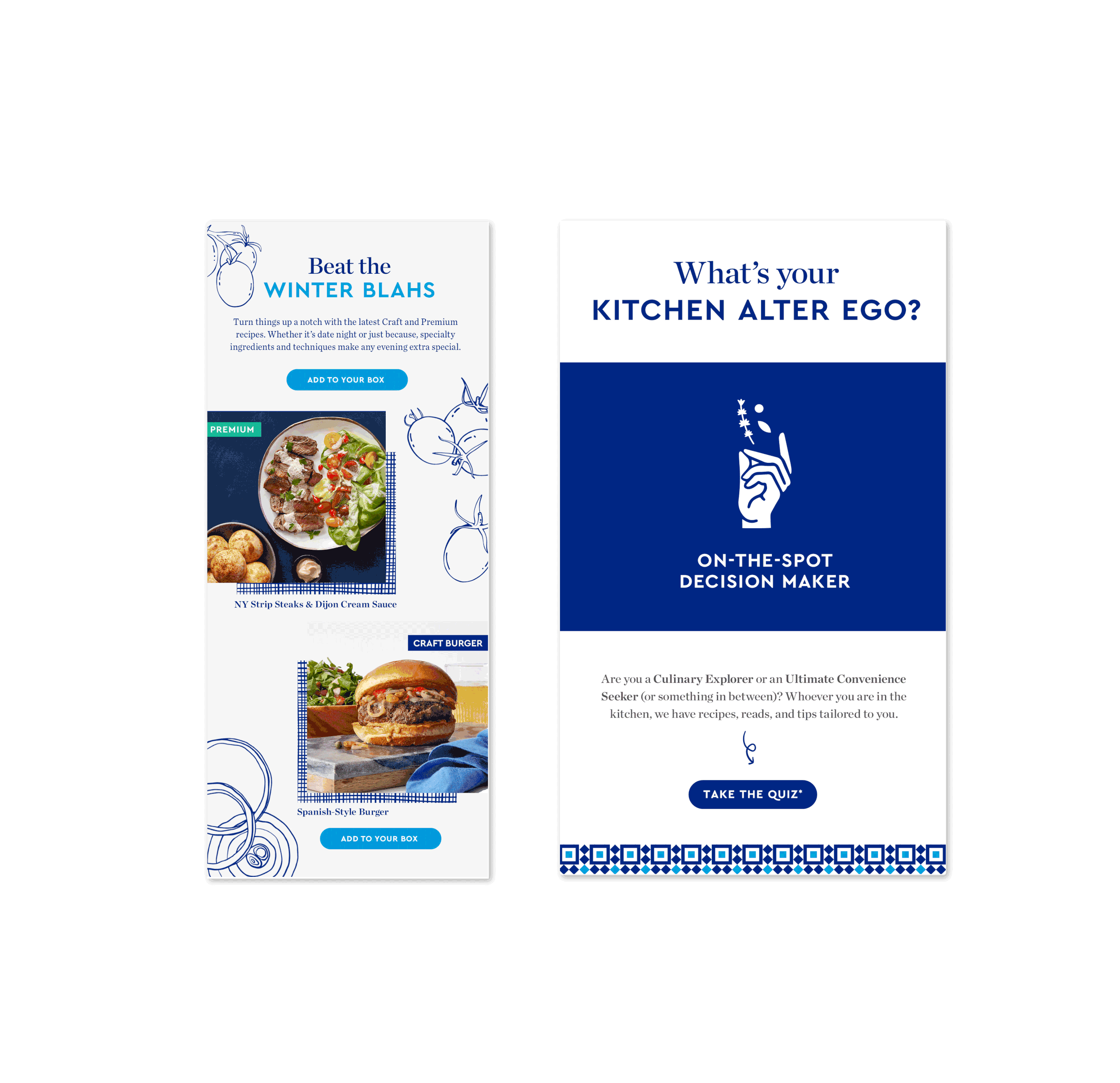 Blue Apron Brand Work — kasey bohnert design