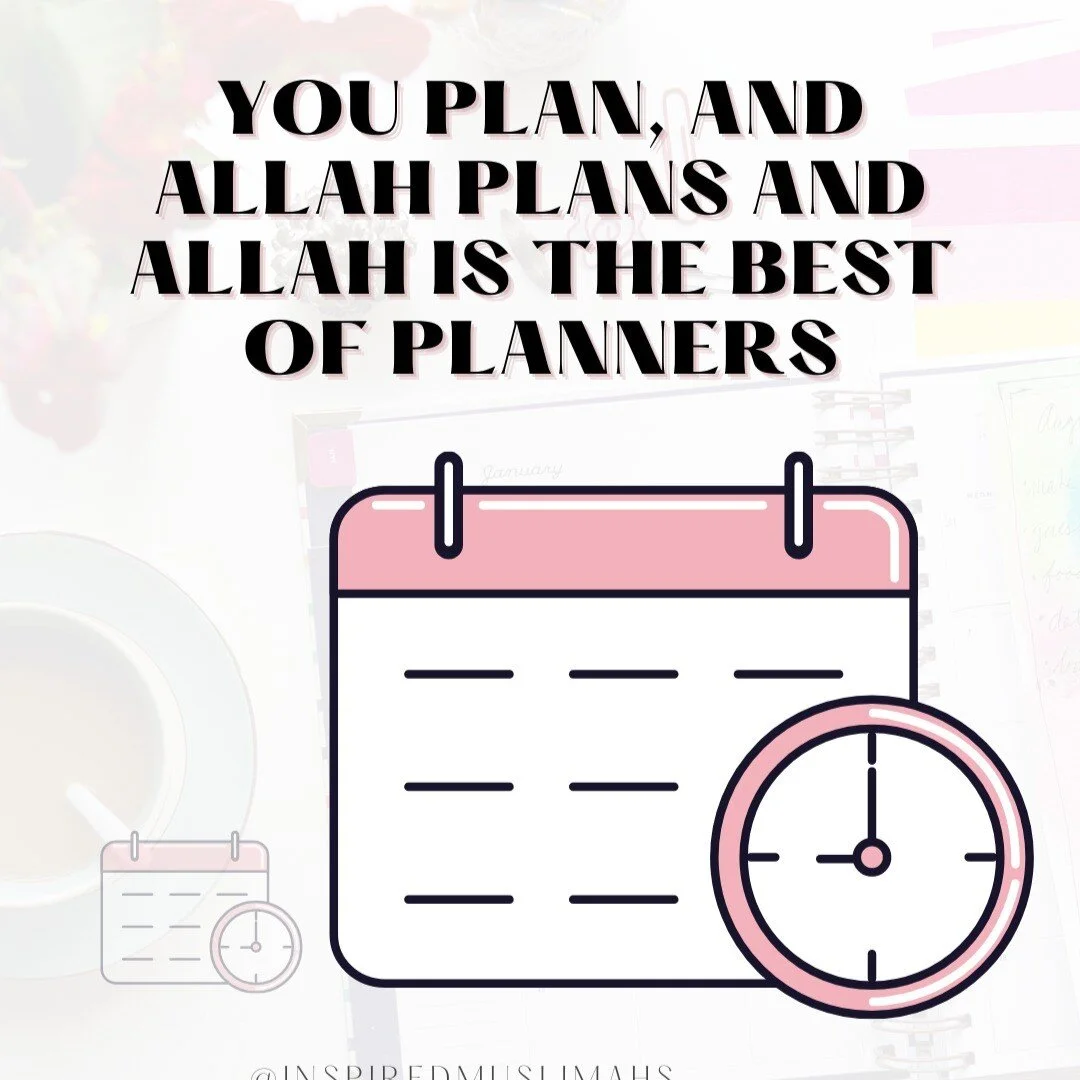 Hey sis!

you made a plan and you prepared everything you needed to accomplish a specific goal at a specific time...

you were excited, you were ready to take action...

then boom 💥 things didn't go as planned 

how many times does this happen?

a l