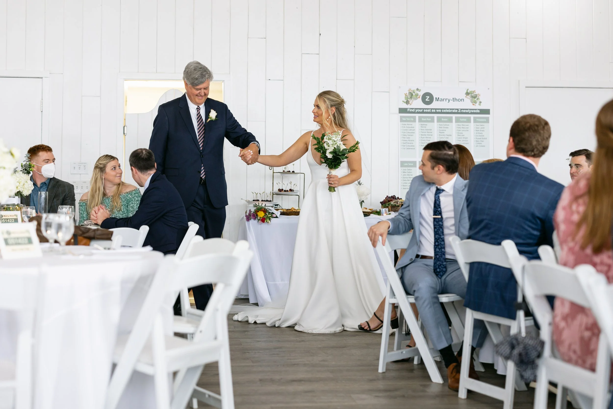 Father Daughter CT bride