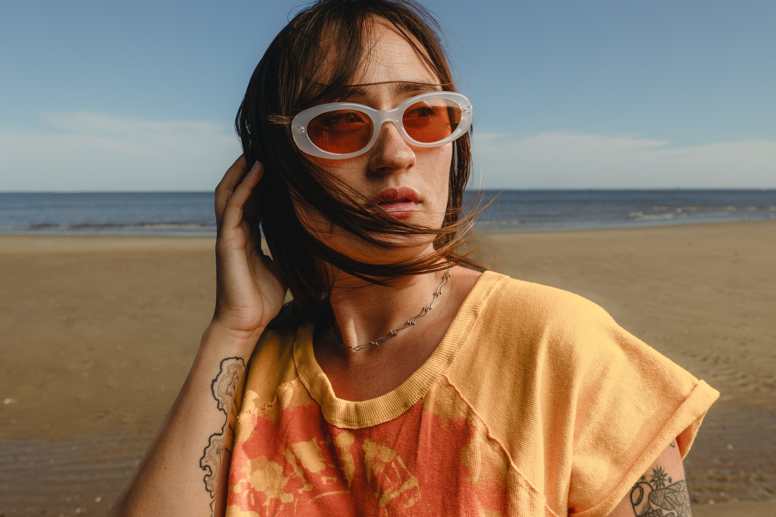 beach portrait connecticut