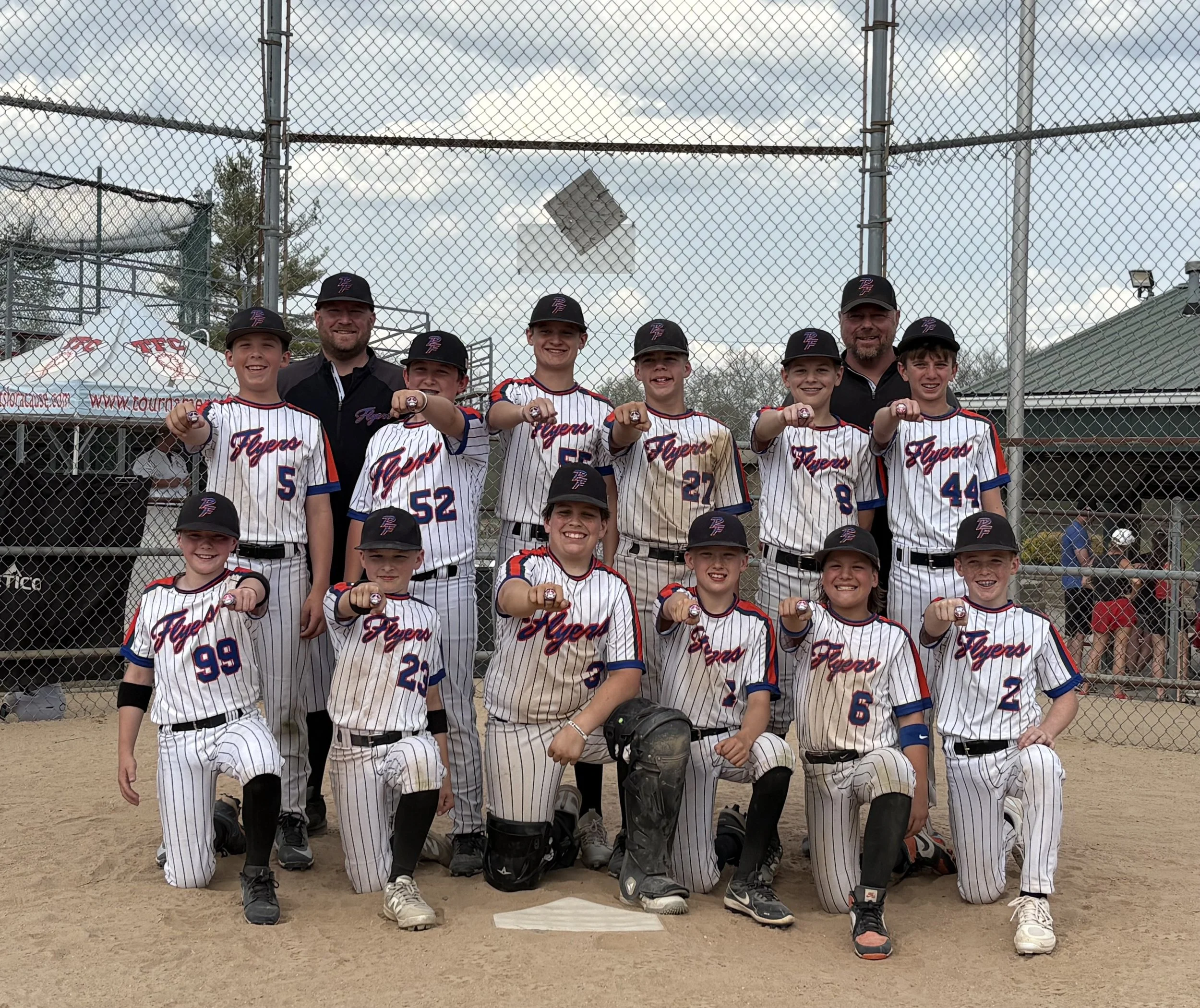 12U Flyers win tourney on walk-off