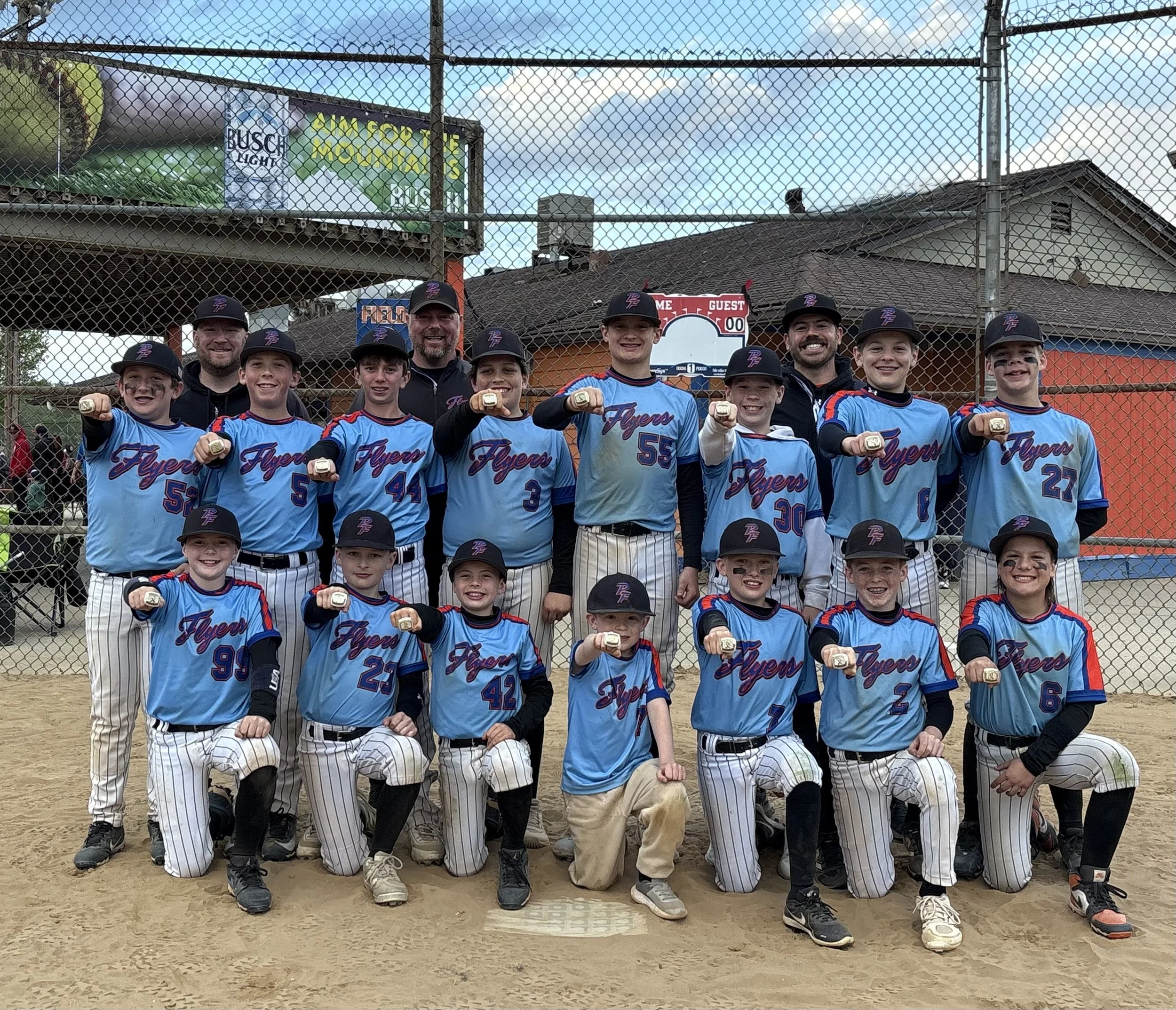 12U Flyers rally again to win second championship