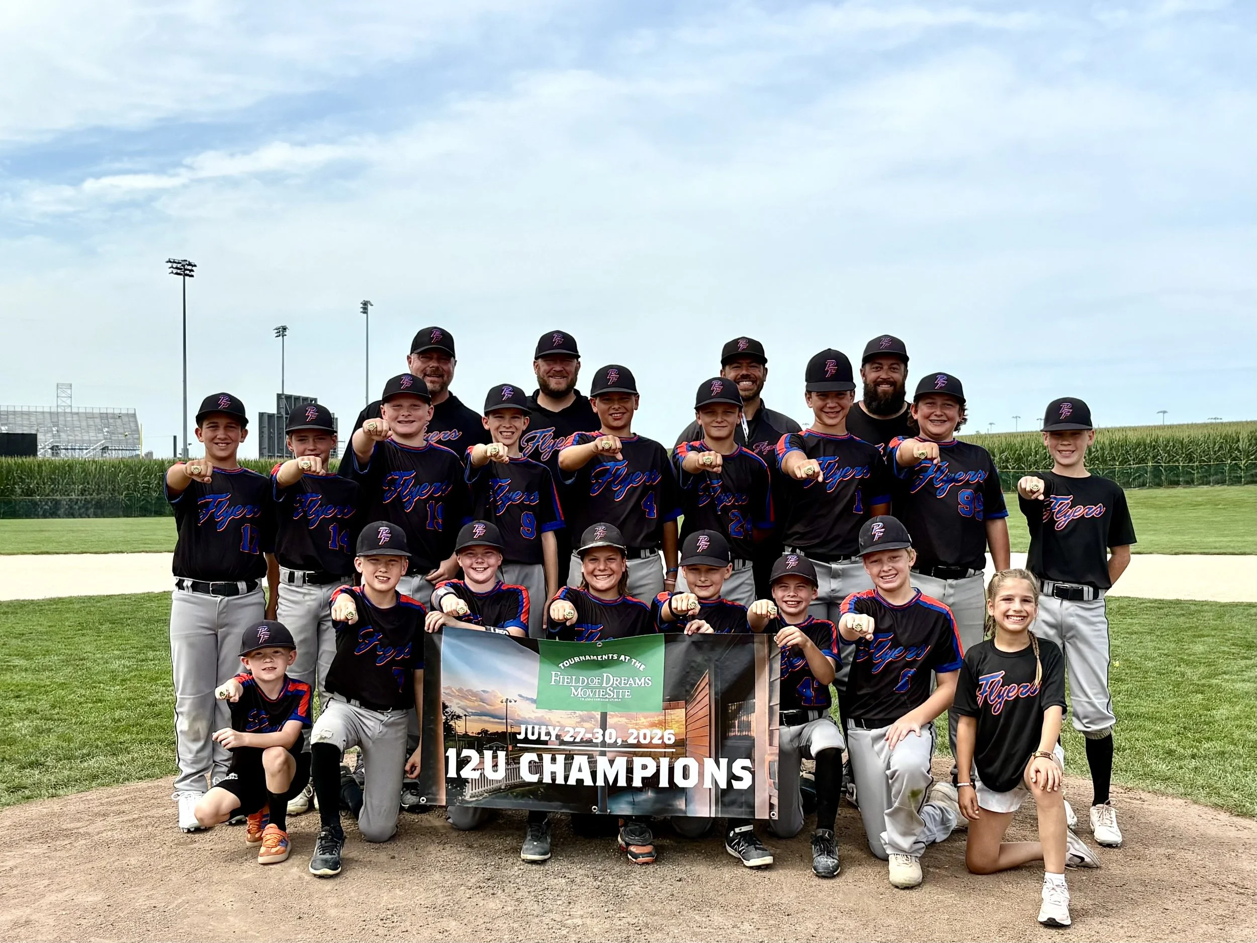 PF Flyers 12U wins Field of Dreams tournament in extras