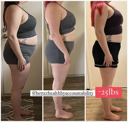 Andrea lost 25 pounds