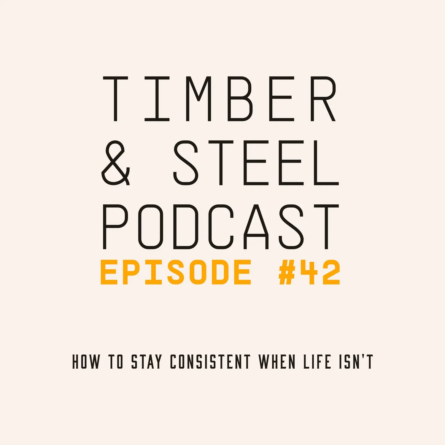 How to be Consistent When Life Isn't