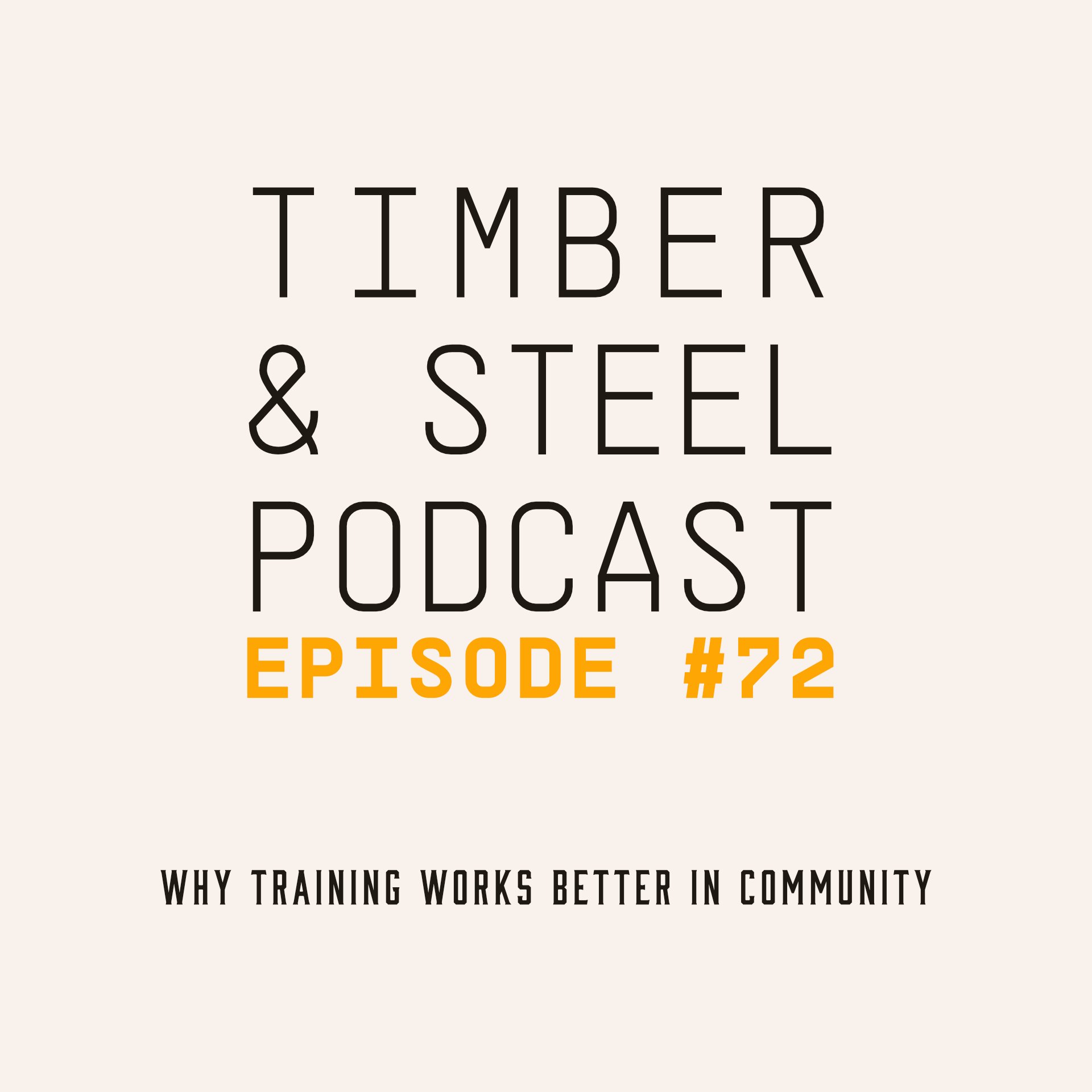 Why Training Works Better in Community