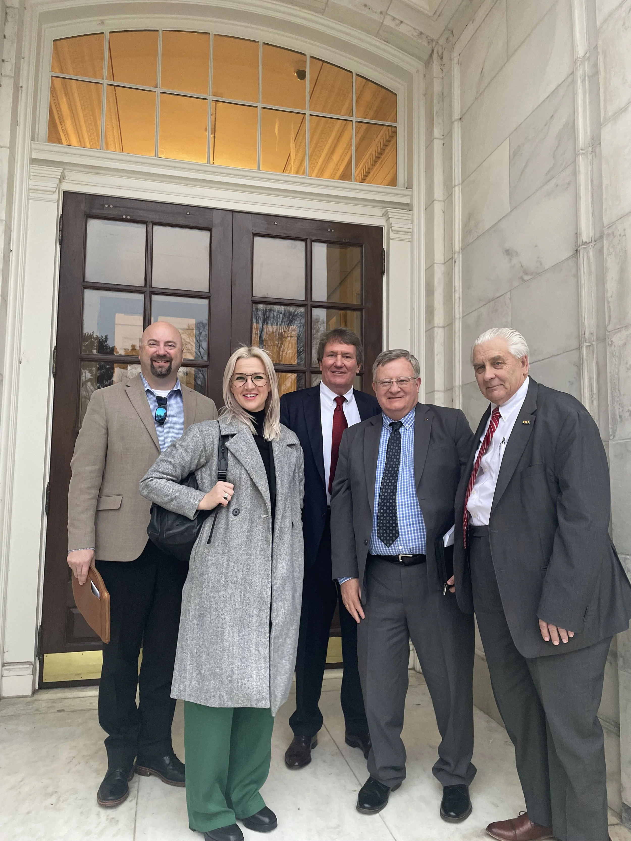 Advocating for FAA support in DC.