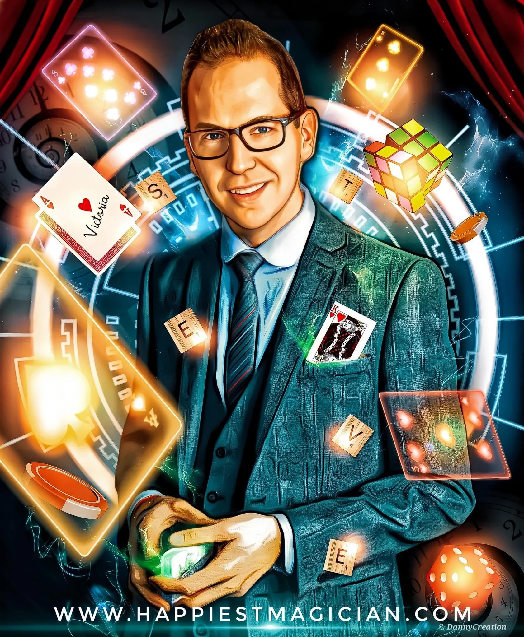 Steve Gore, Happiest Magician on the Planet.