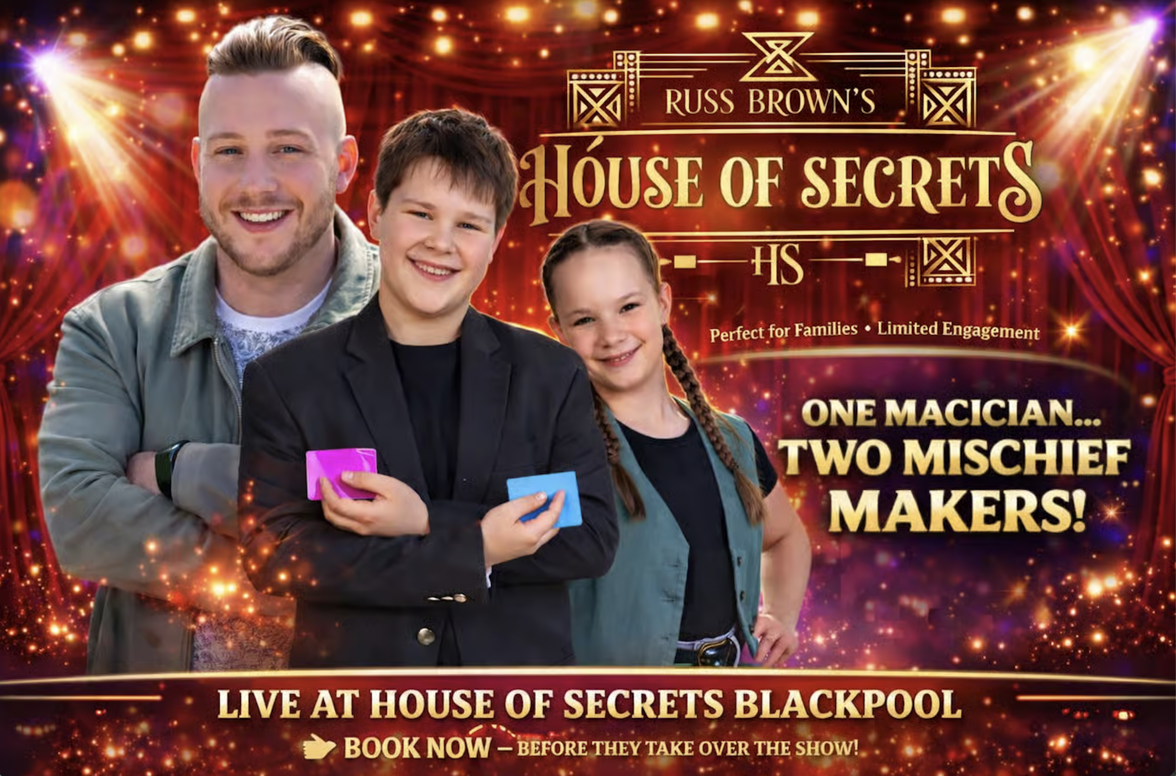 One Magician… Two Mischief Makers, Aug 2026