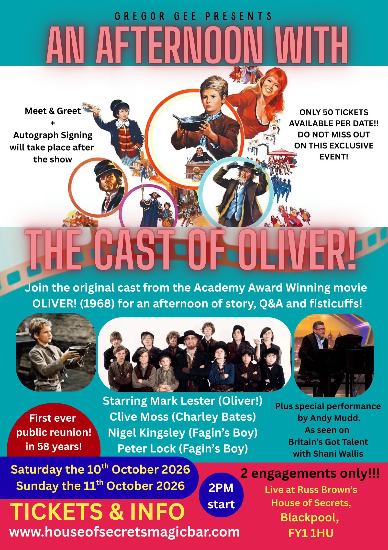 An Afternoon with the Cast of Oliver!