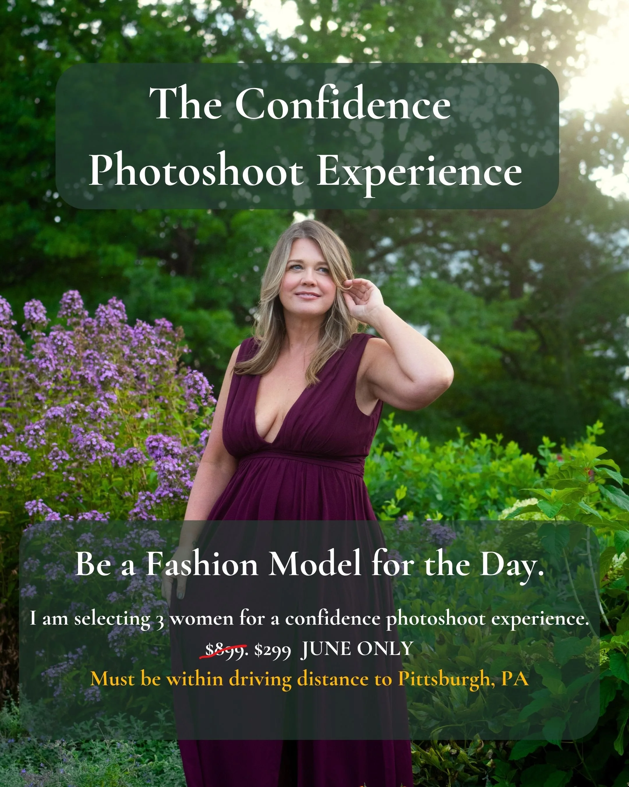Confidence Portrait Sessions in Pittsburgh, PA