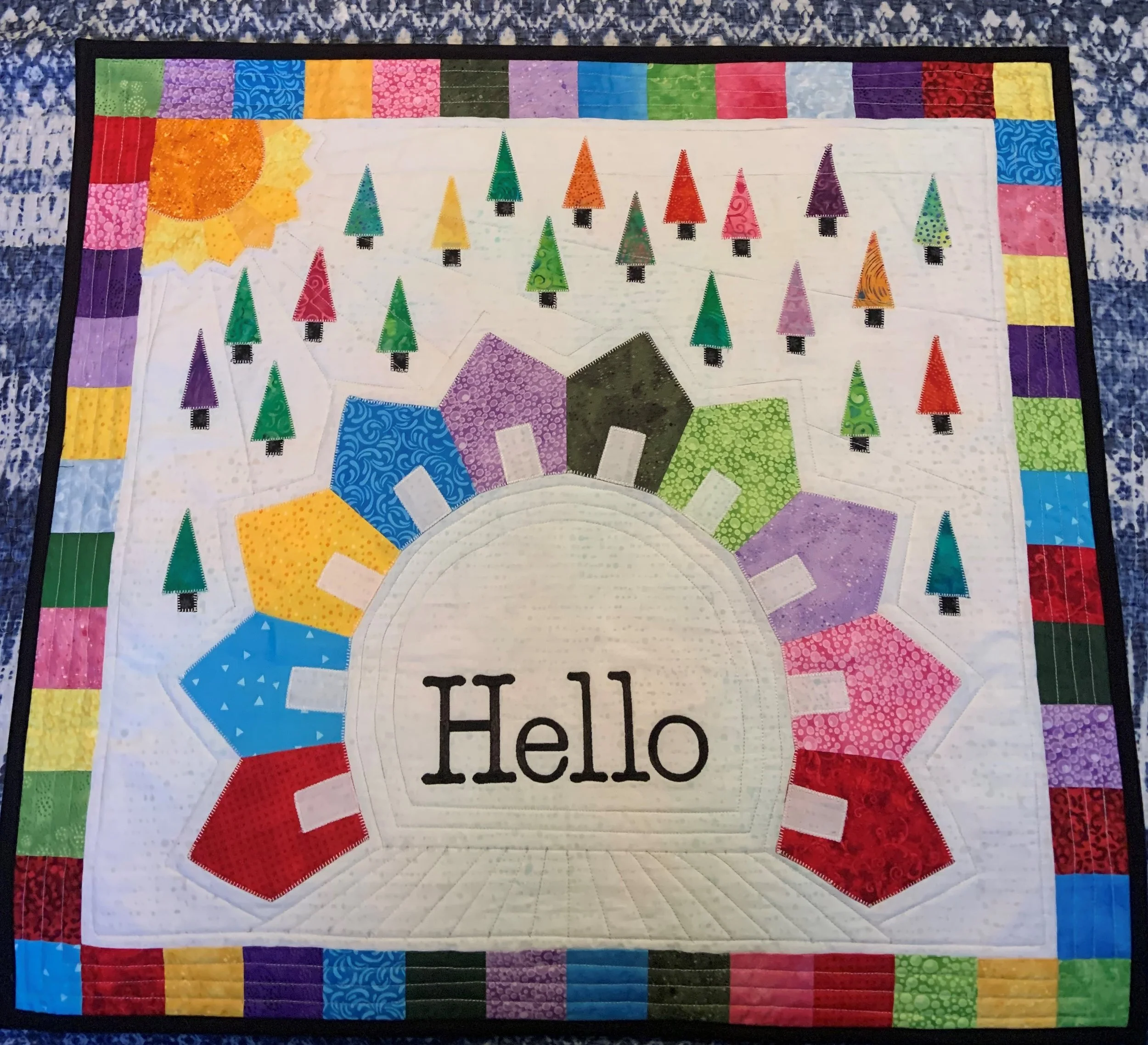 Hello Wall Quilt