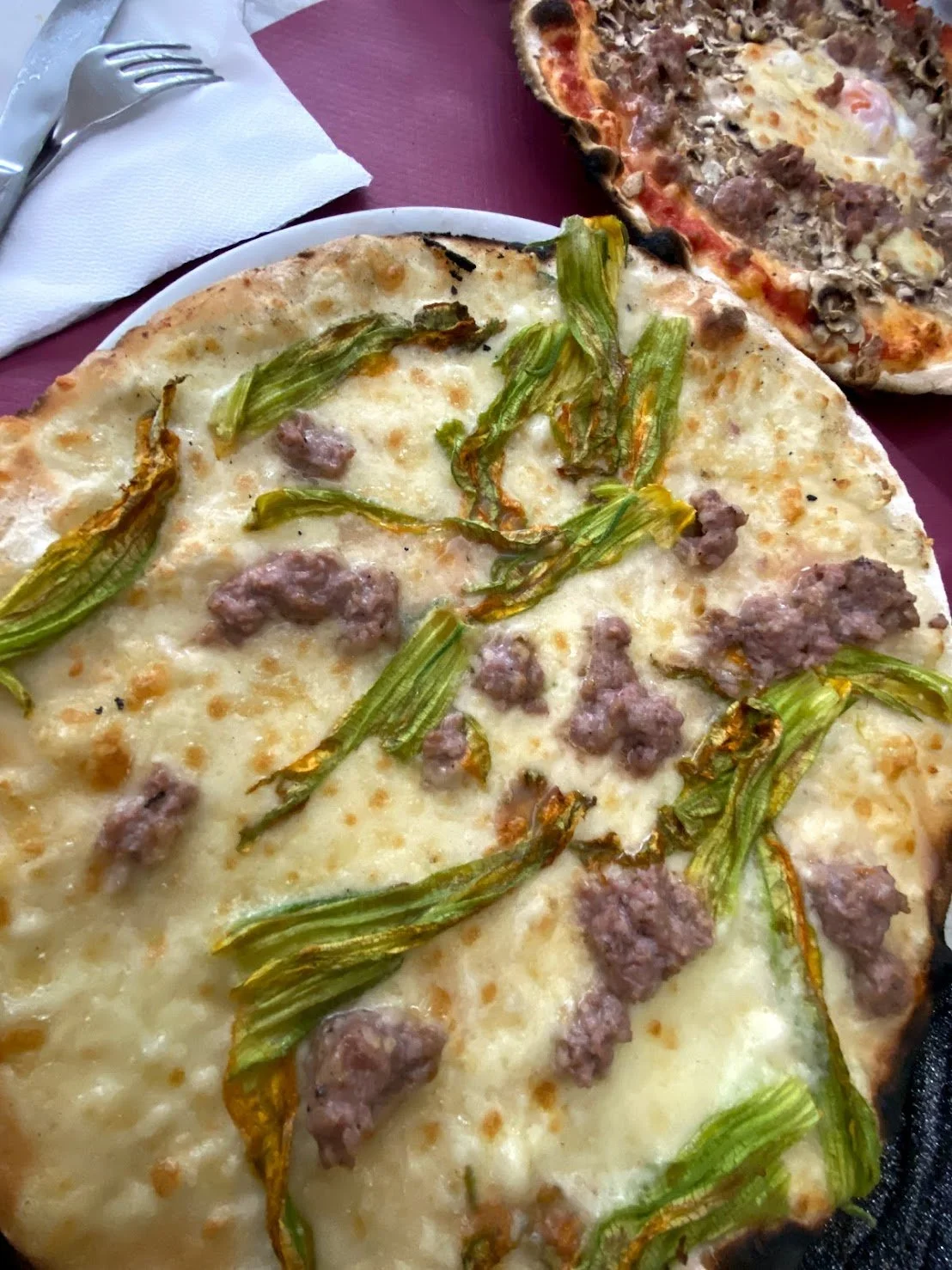 Best pizza in Rome from Ai Marmi