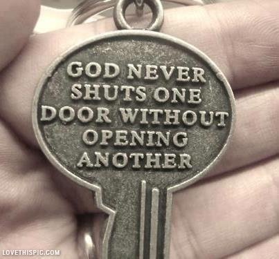 Don’t try to open doors God has closed