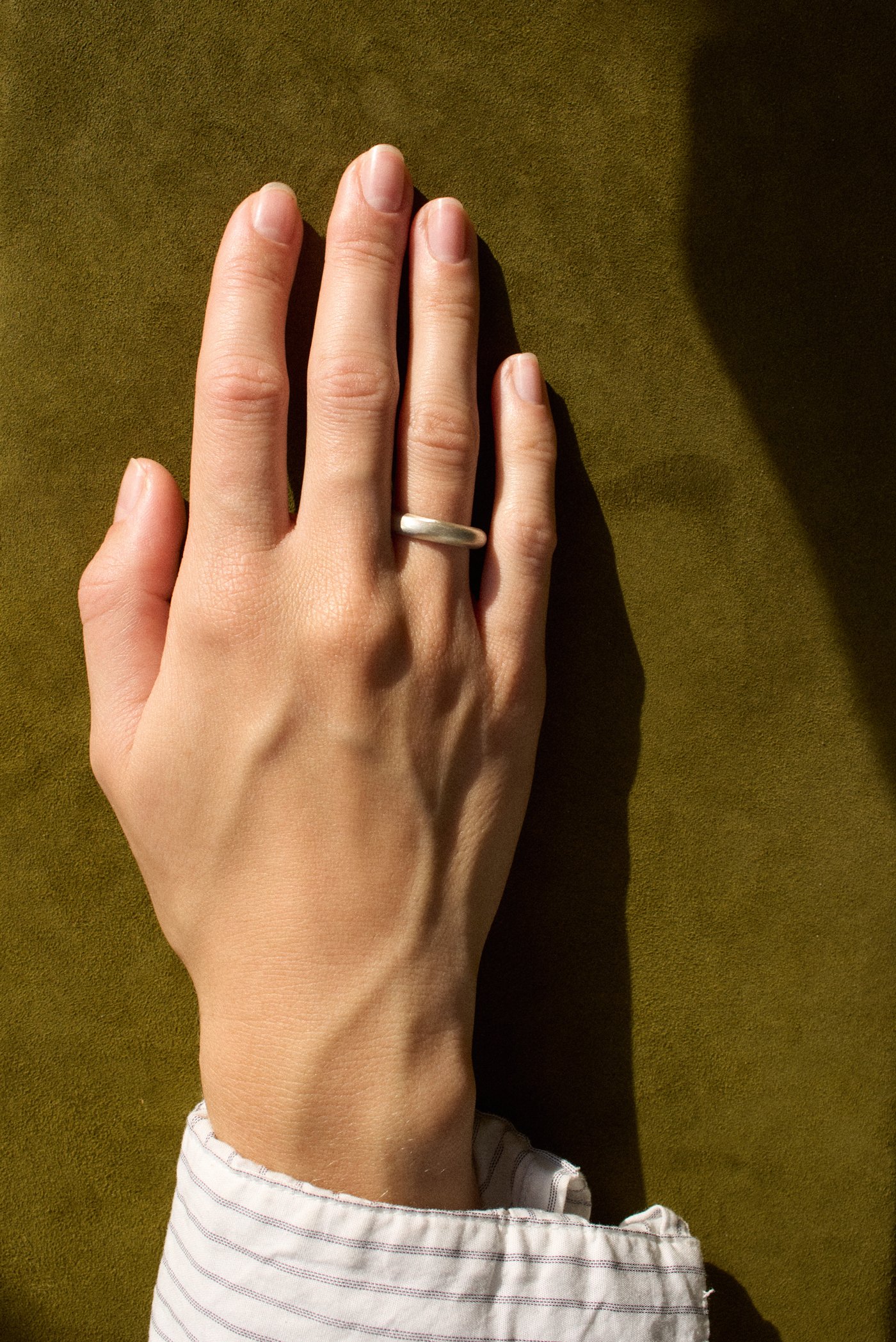 Dunton Ellerkamp Vow Band II, wedding bands handmade in New York