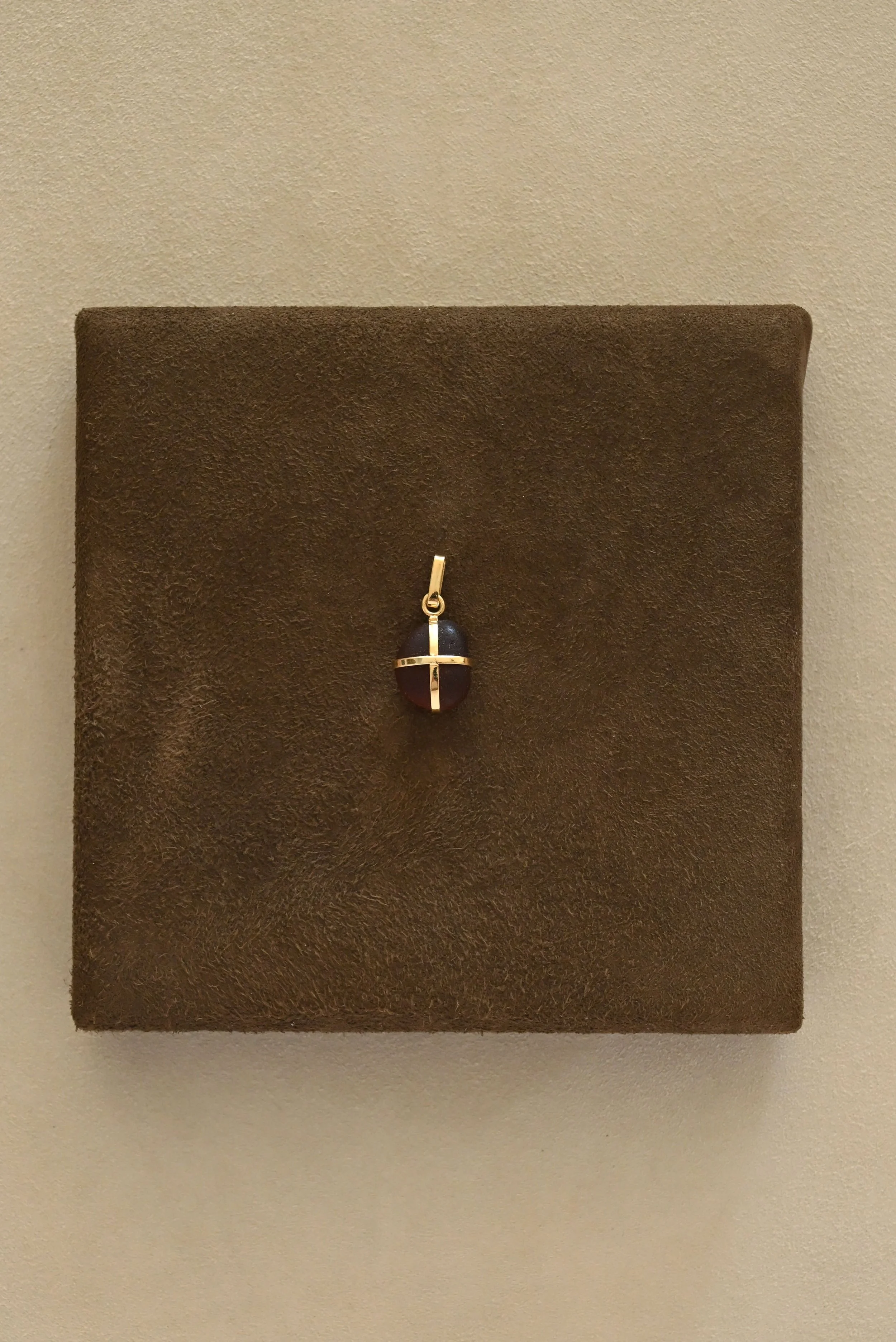 Gold Ribbon Pendant No. 33 | Nathalie Mathoulin