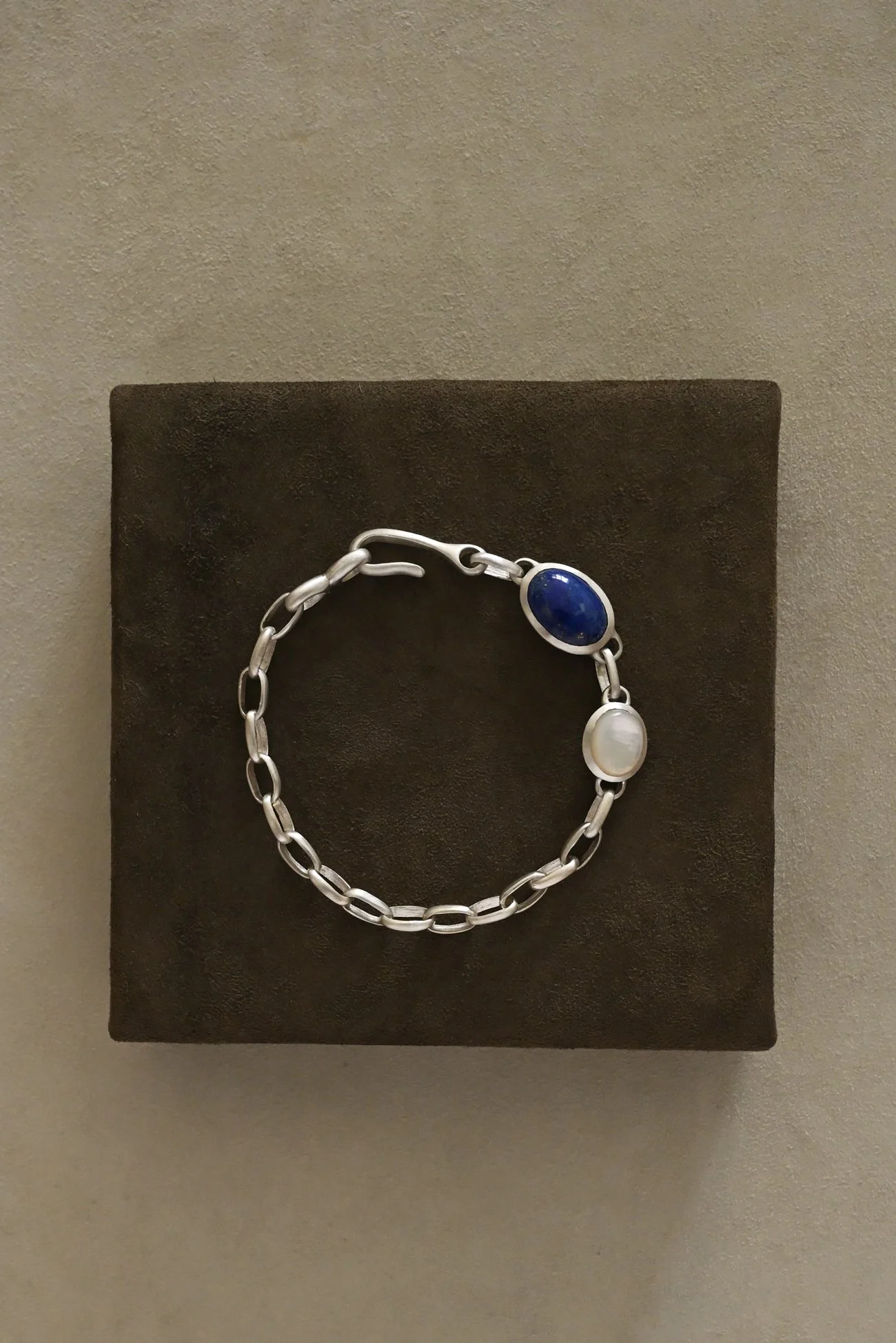 Baby Elevine Bracelet with Lapis and Mother of Pearl