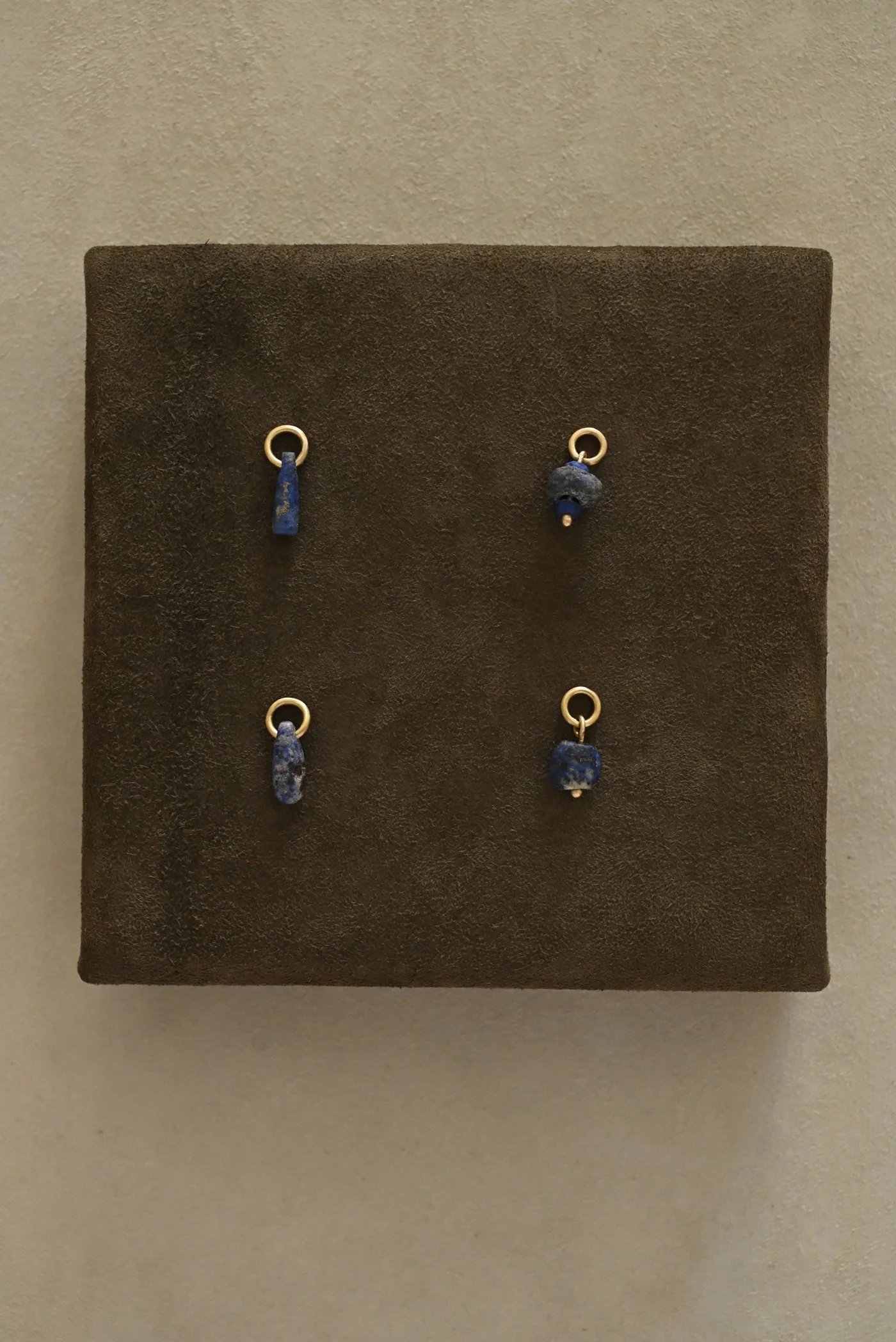 Lapis Lazuli and Gold Talisman