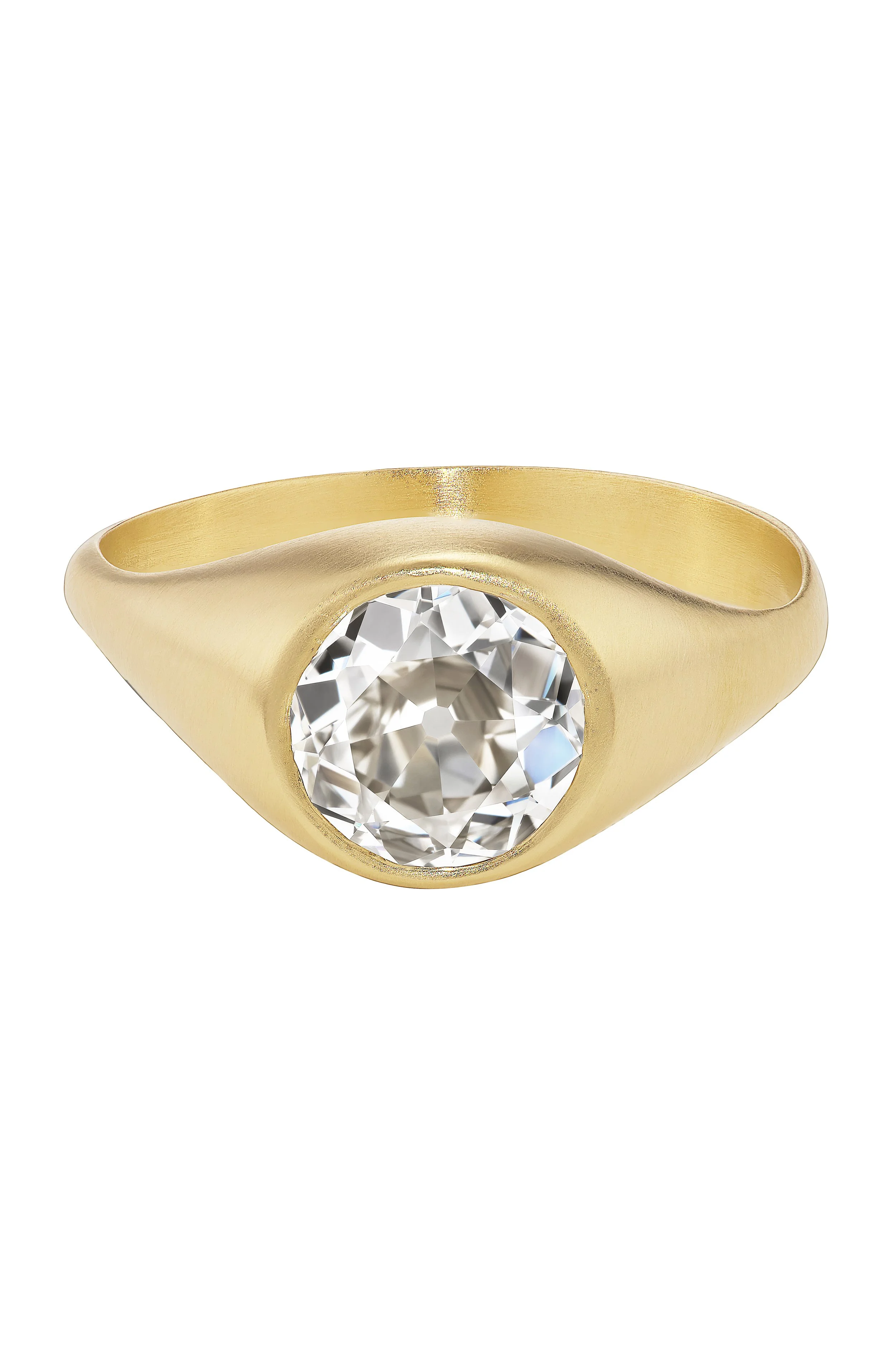 1.3ct Round Diamond Simple Setting Ring