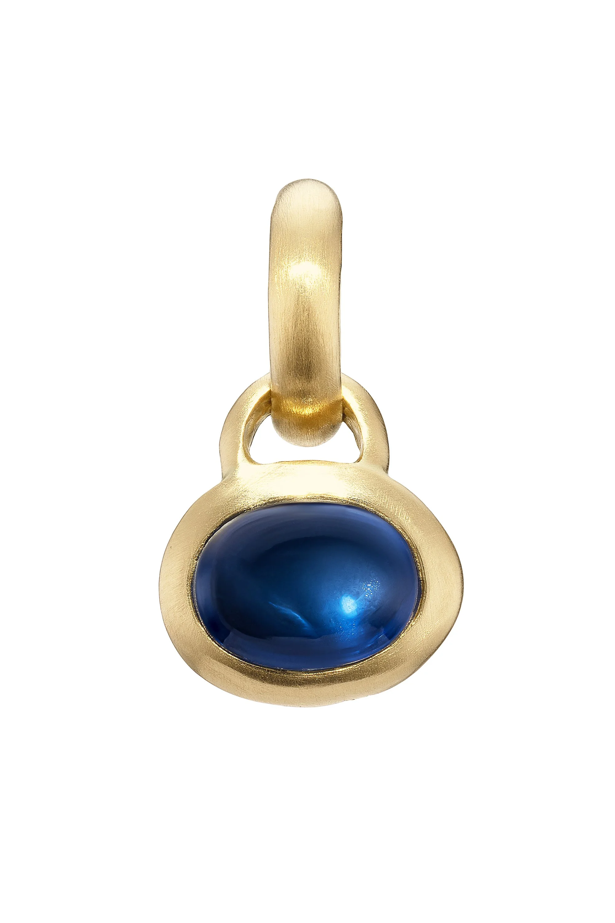 Sapphire and Gold Pendant No. 4