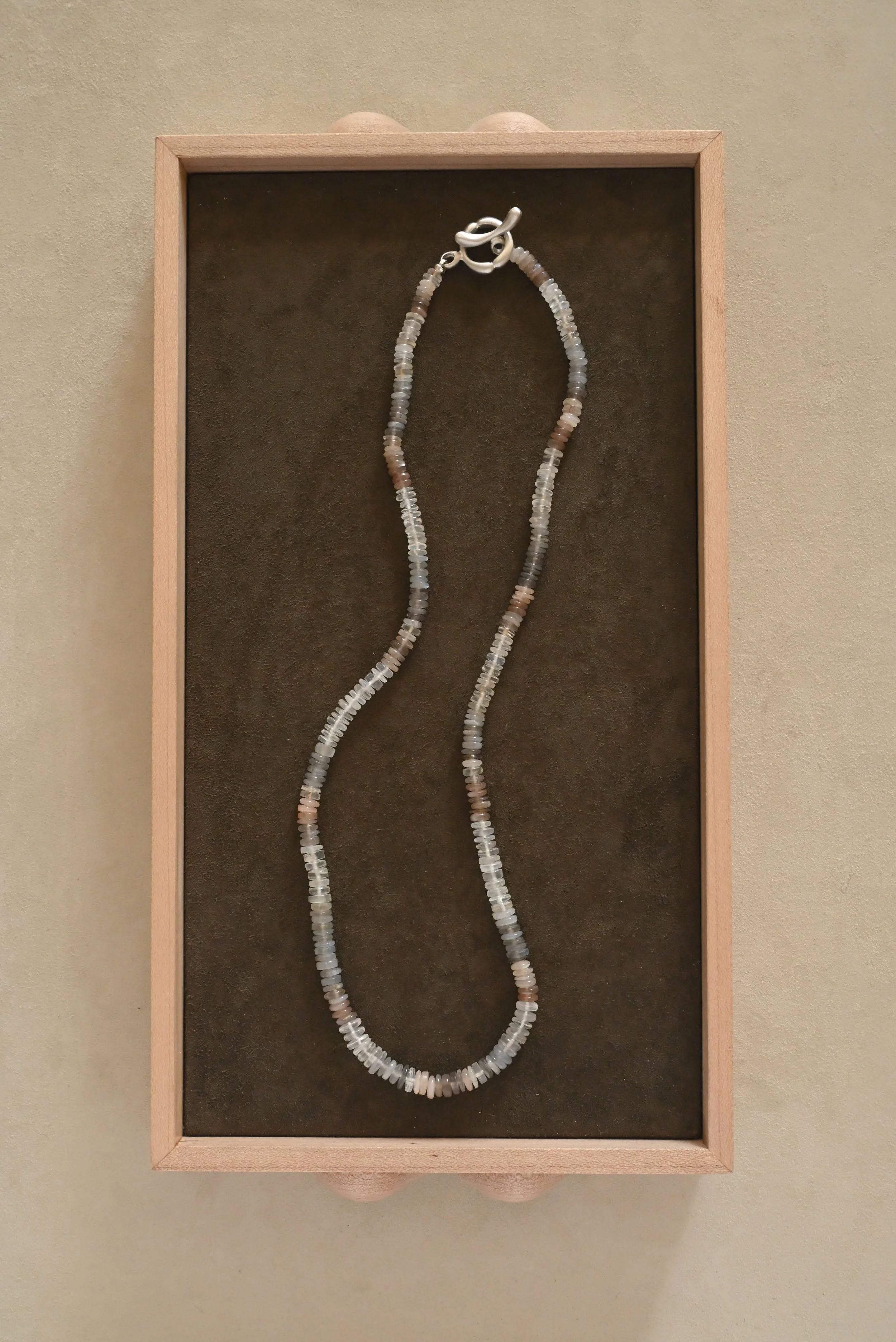 Multi-Color Moonstone Necklace