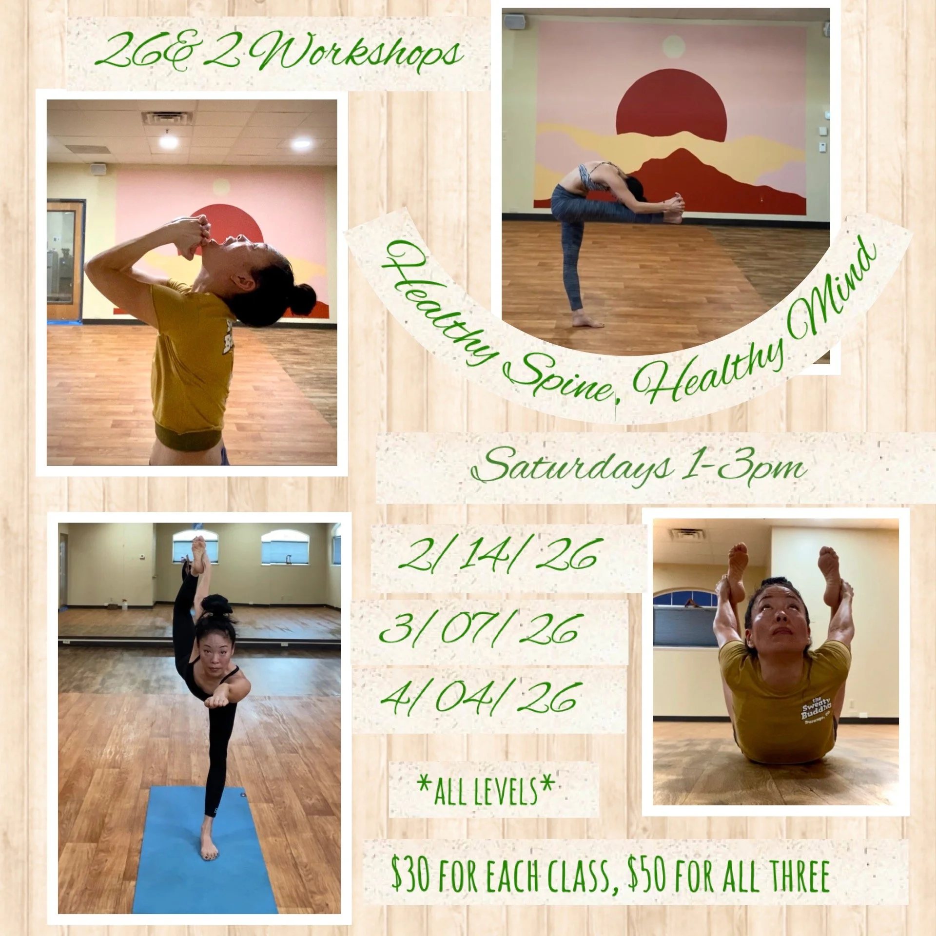 26&2 Workshop Series 