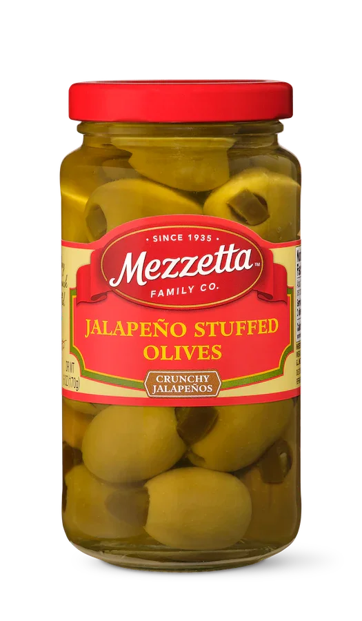 Mezzetta Jalapeno Stuffed Olives.webp