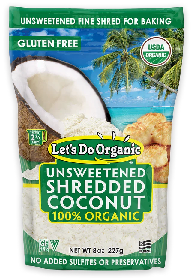 Let's Do Organic Shredded Coconut.webp