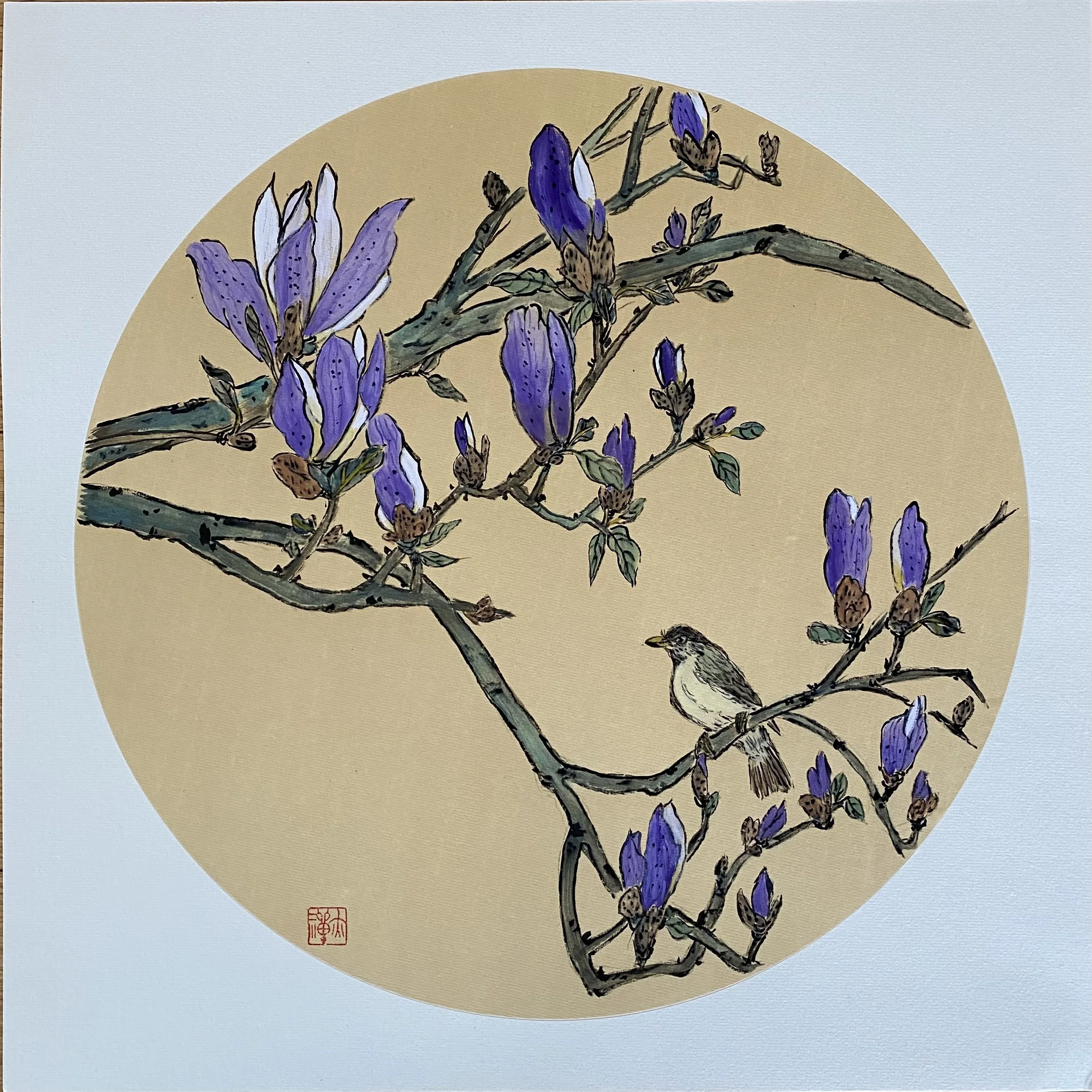 Magnolia and Bird