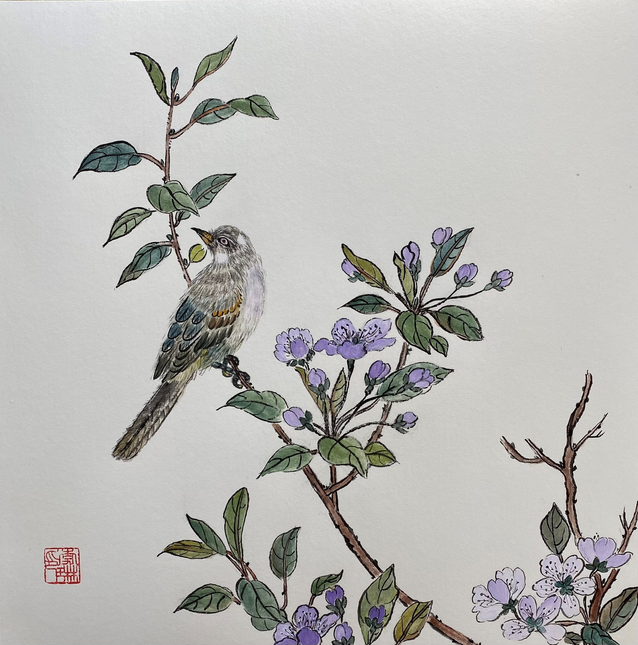 Bird (Sold) — Yichan Artist