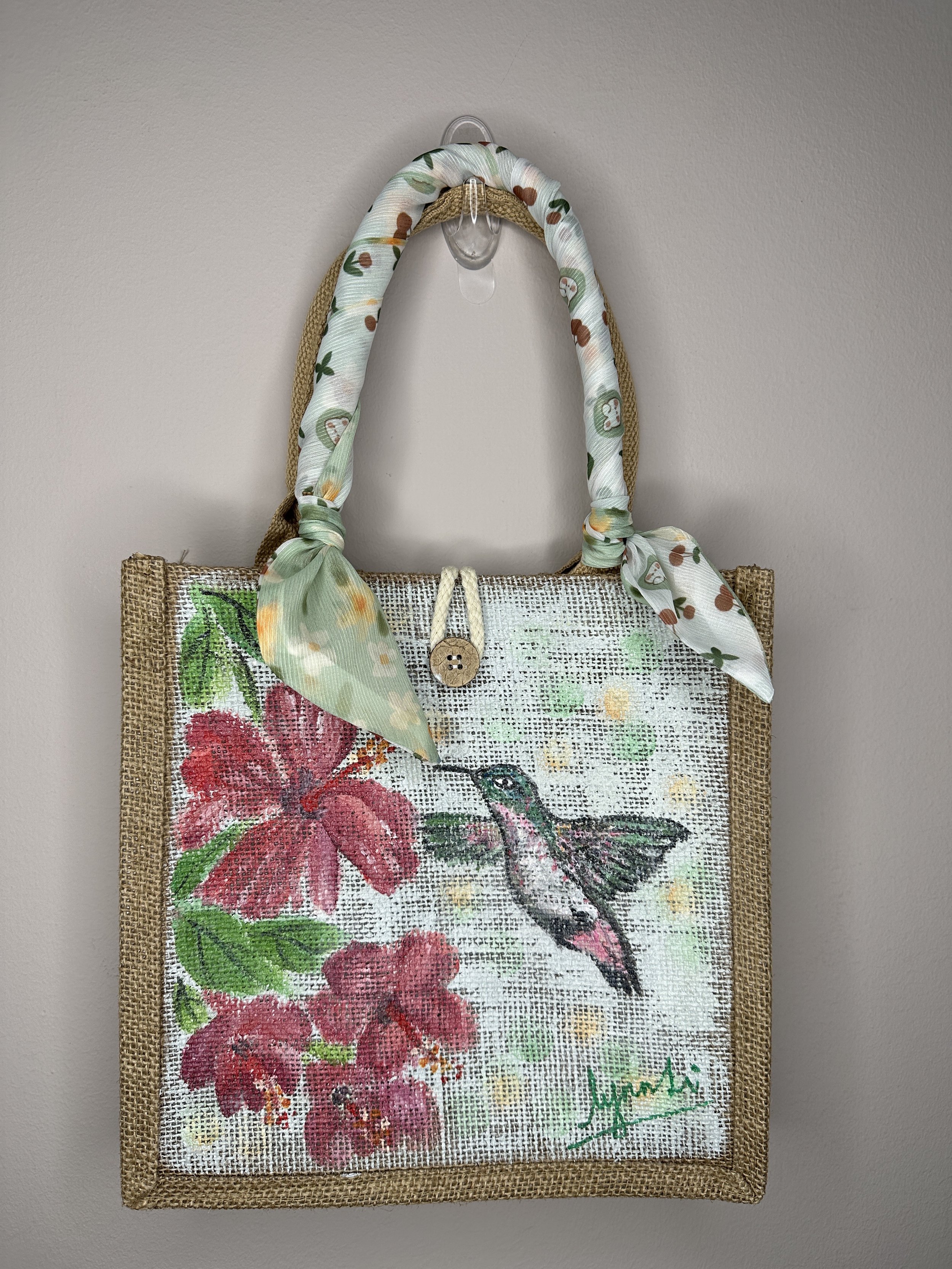 Design fashion jute bag