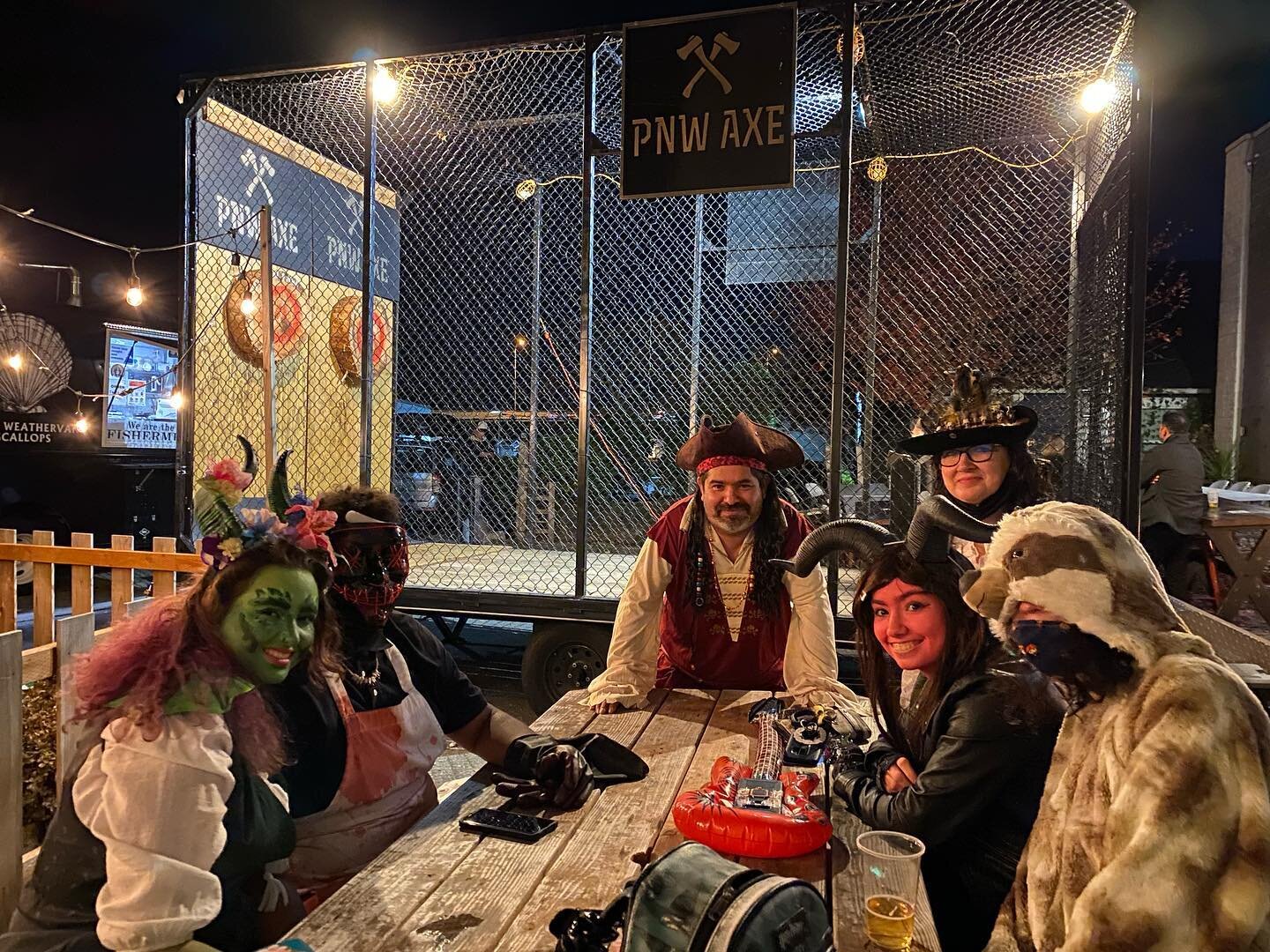 Happy Halloween! We had a great time in Everett at the Halloween Party last night! #pnwaxe