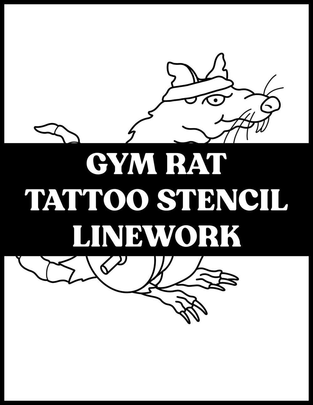 Gym Rat | Postcard