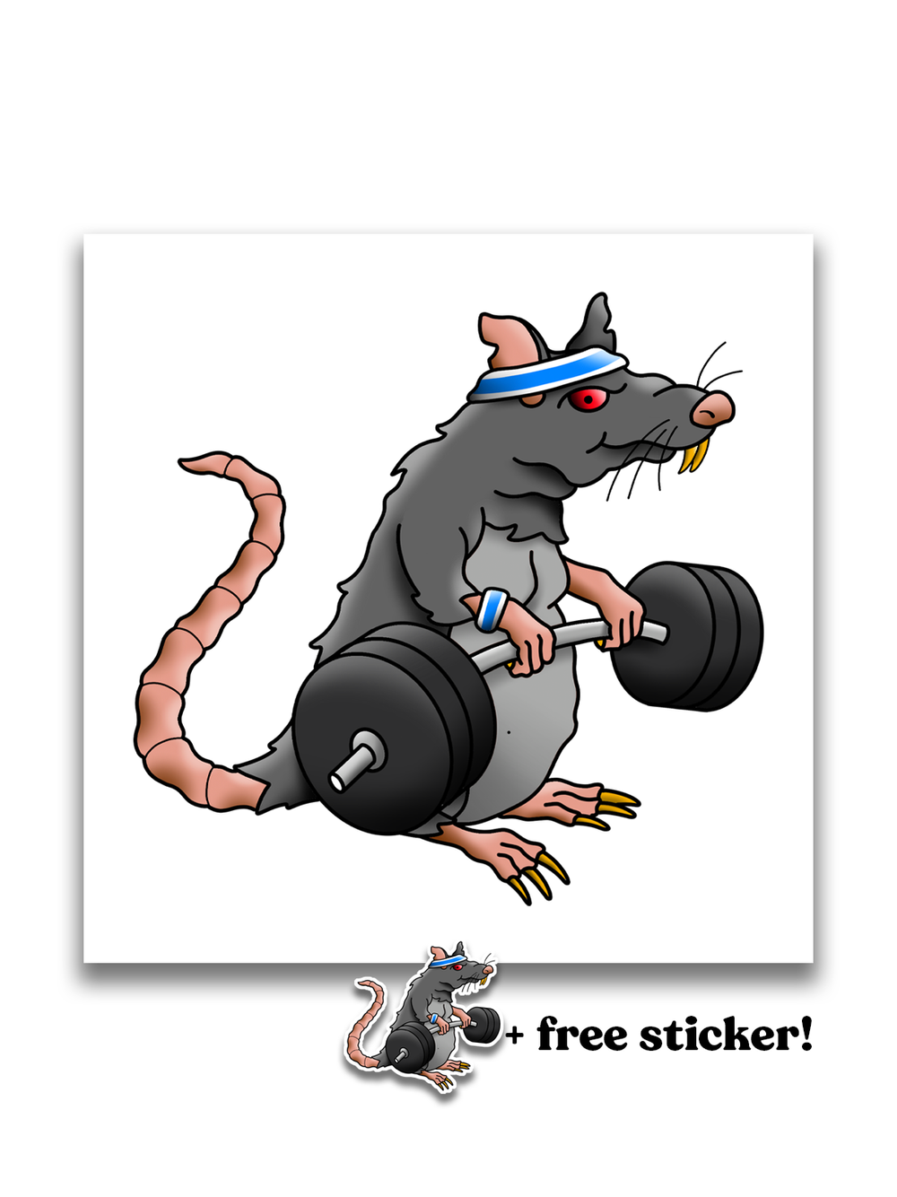 GYM RAT | Postcard