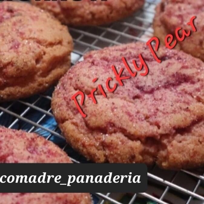 Prickly Pear Galletas from @comadre_panaderia are available this weekend. Don't miss the opportunity to get you some.